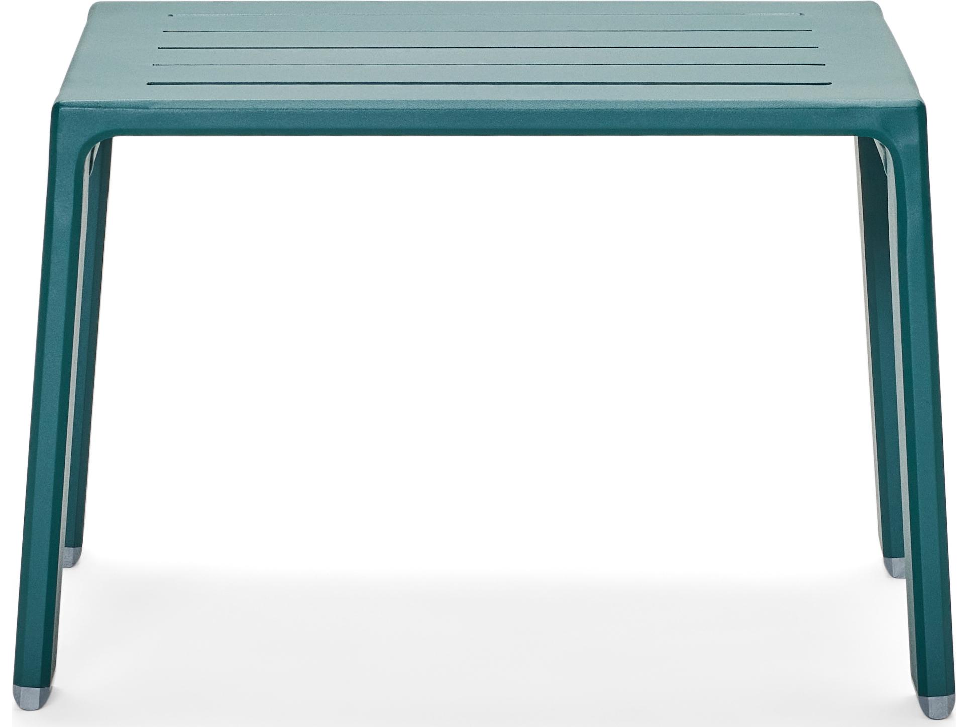 Woodard Elevation Aluminum Rectangular Outdoor End Table