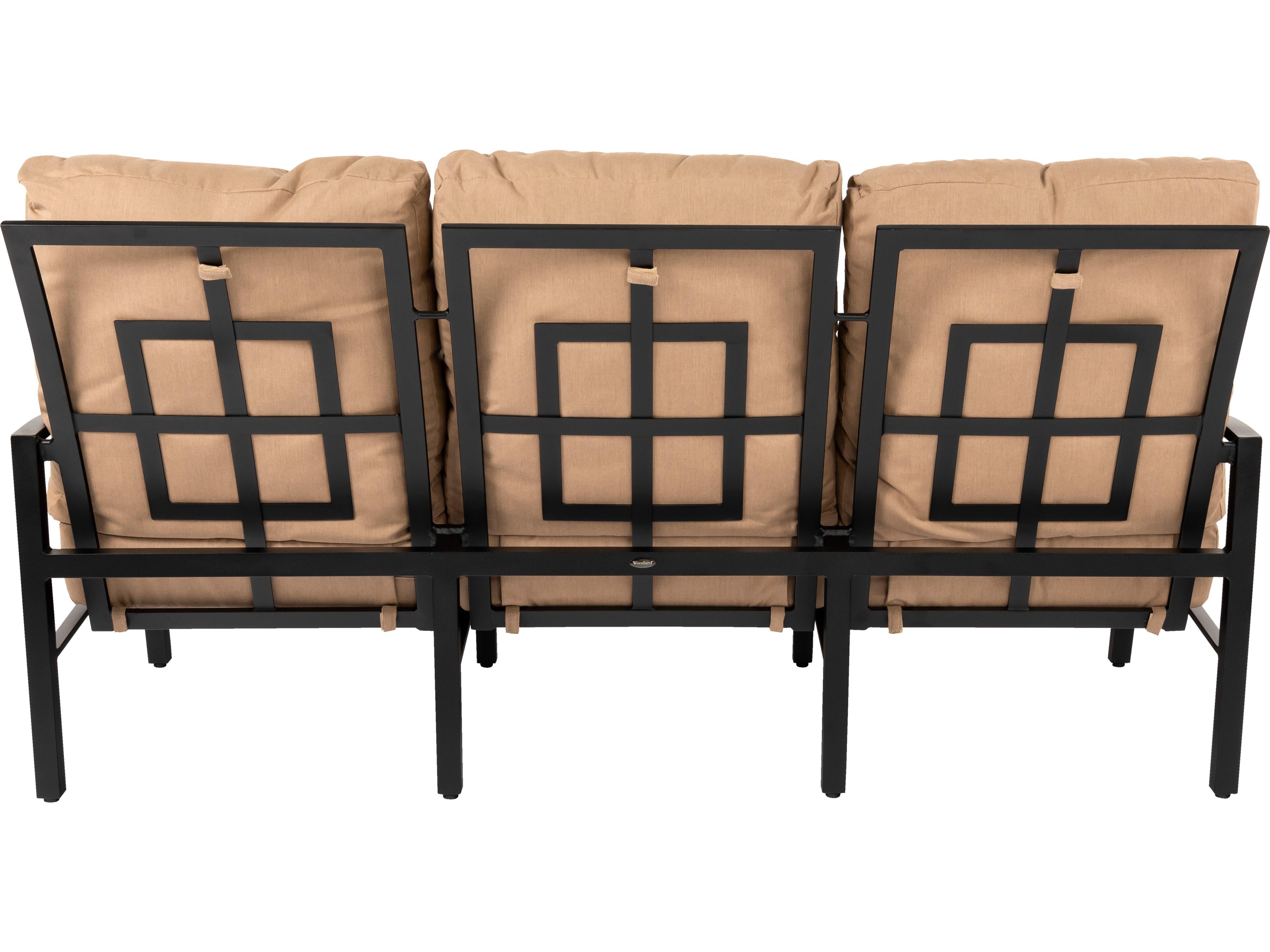 Woodard Nico Cushion Aluminum Outdoor Patio Sofa