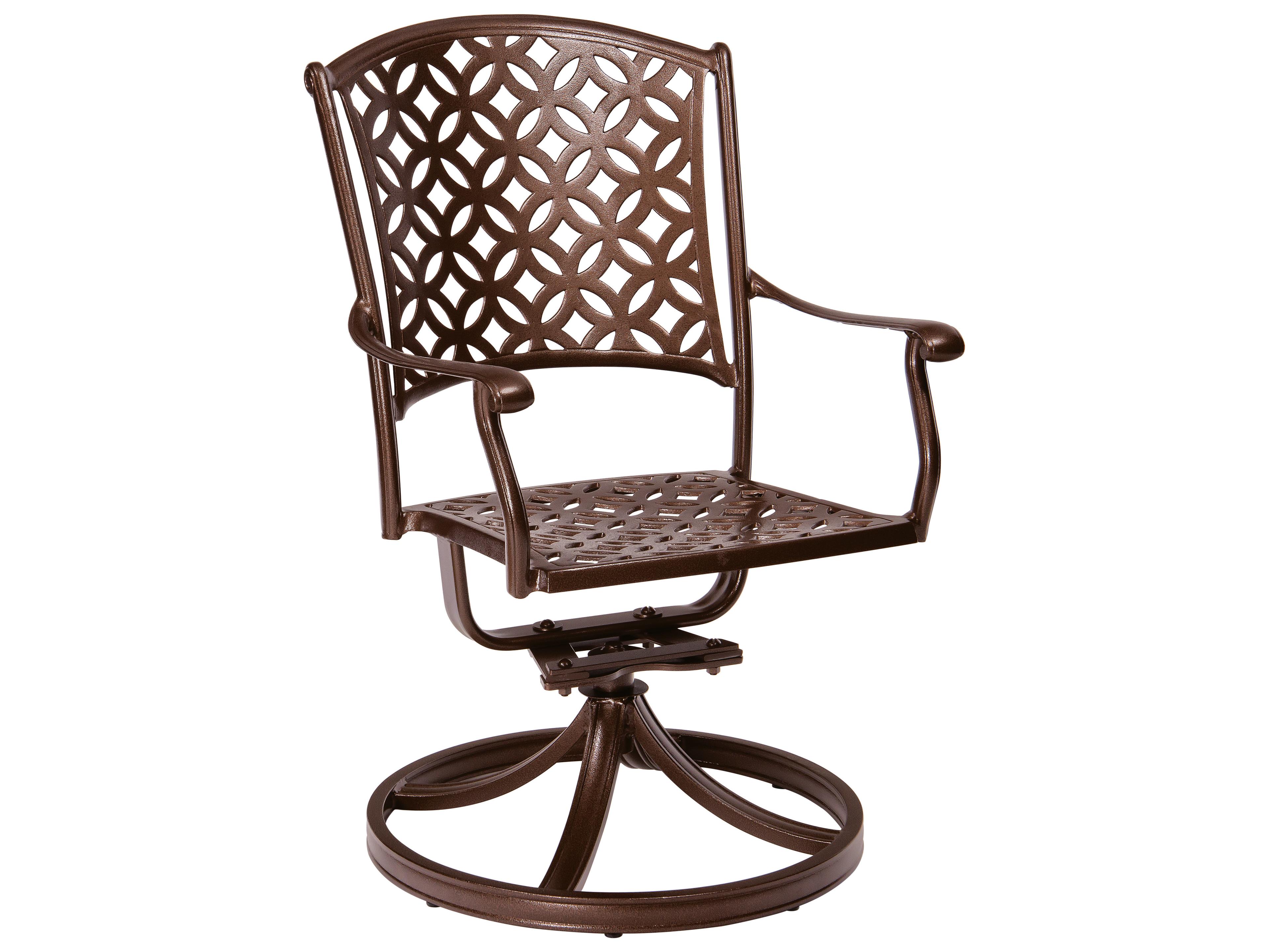 Woodard Casa Swivel Rocking Dining Chair Replacement Cushions