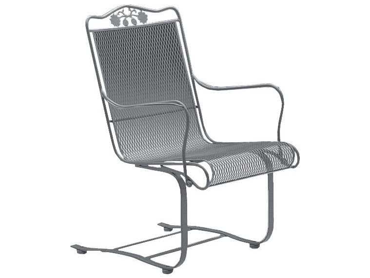 Woodard Briarwood High-Back Spring Base Chair Seat Replacement Cushions