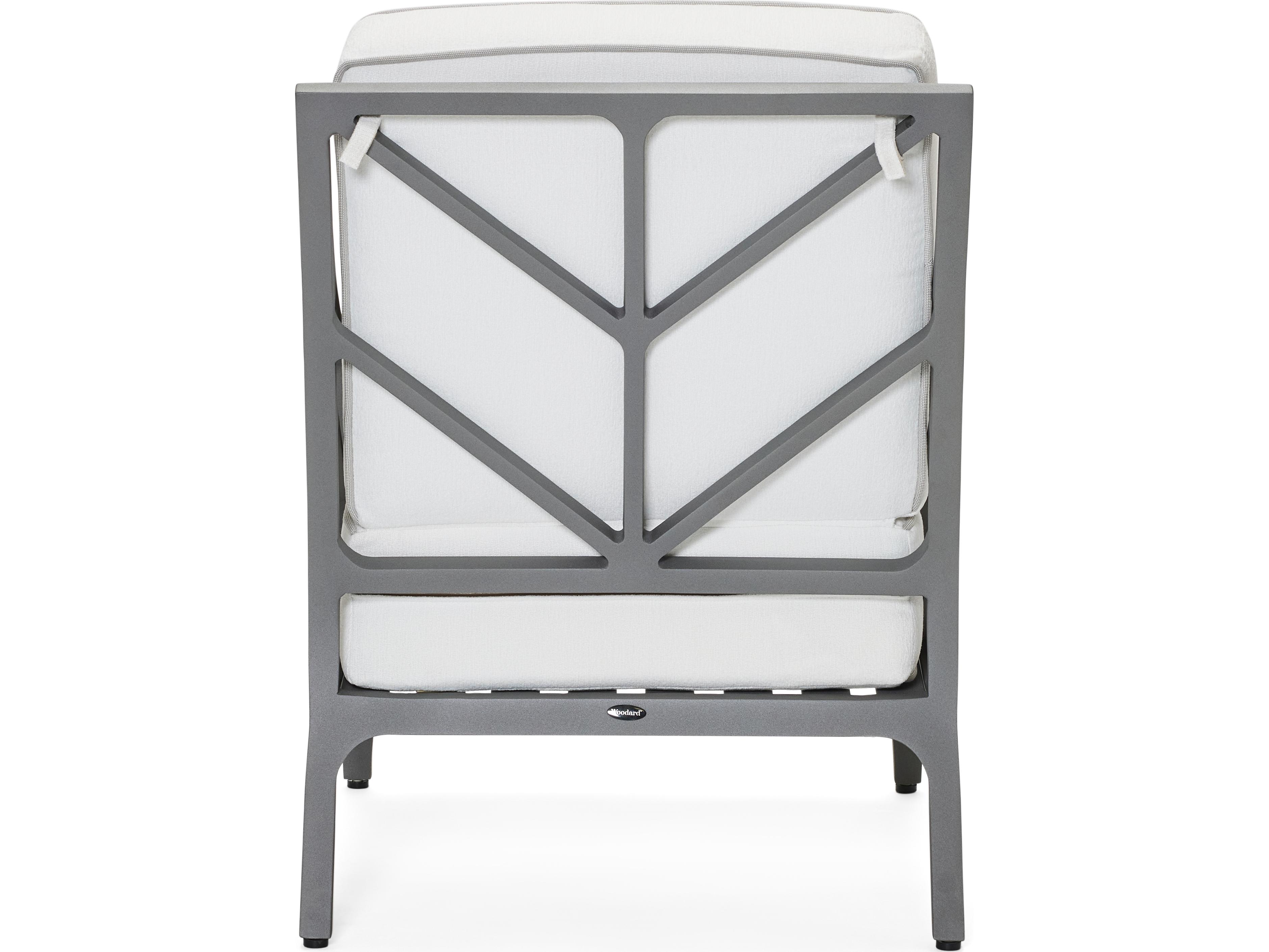 Woodard Alberti Cast Aluminum Outdoor Lounge Chair