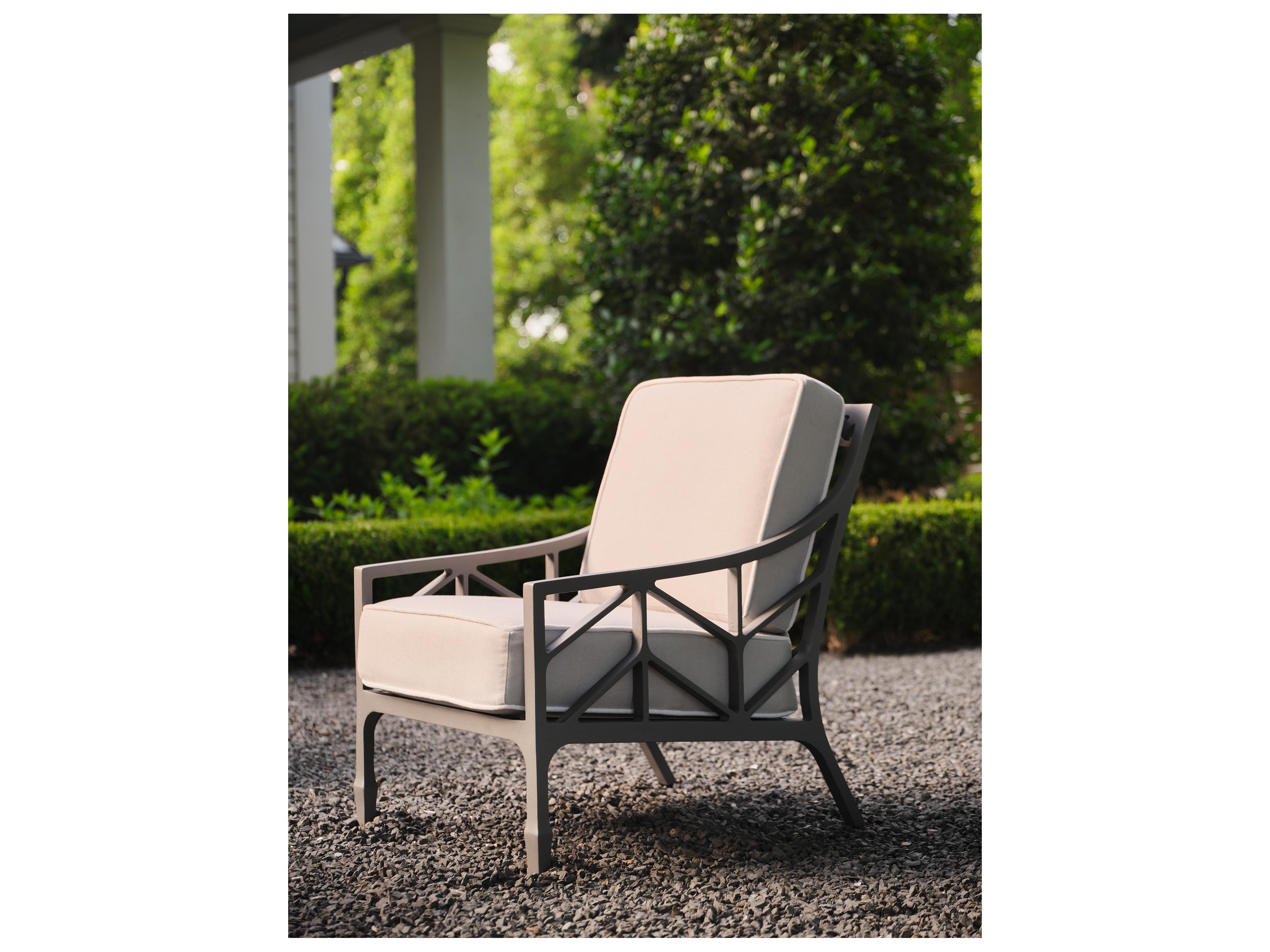 Woodard Alberti Cast Aluminum Outdoor Lounge Chair