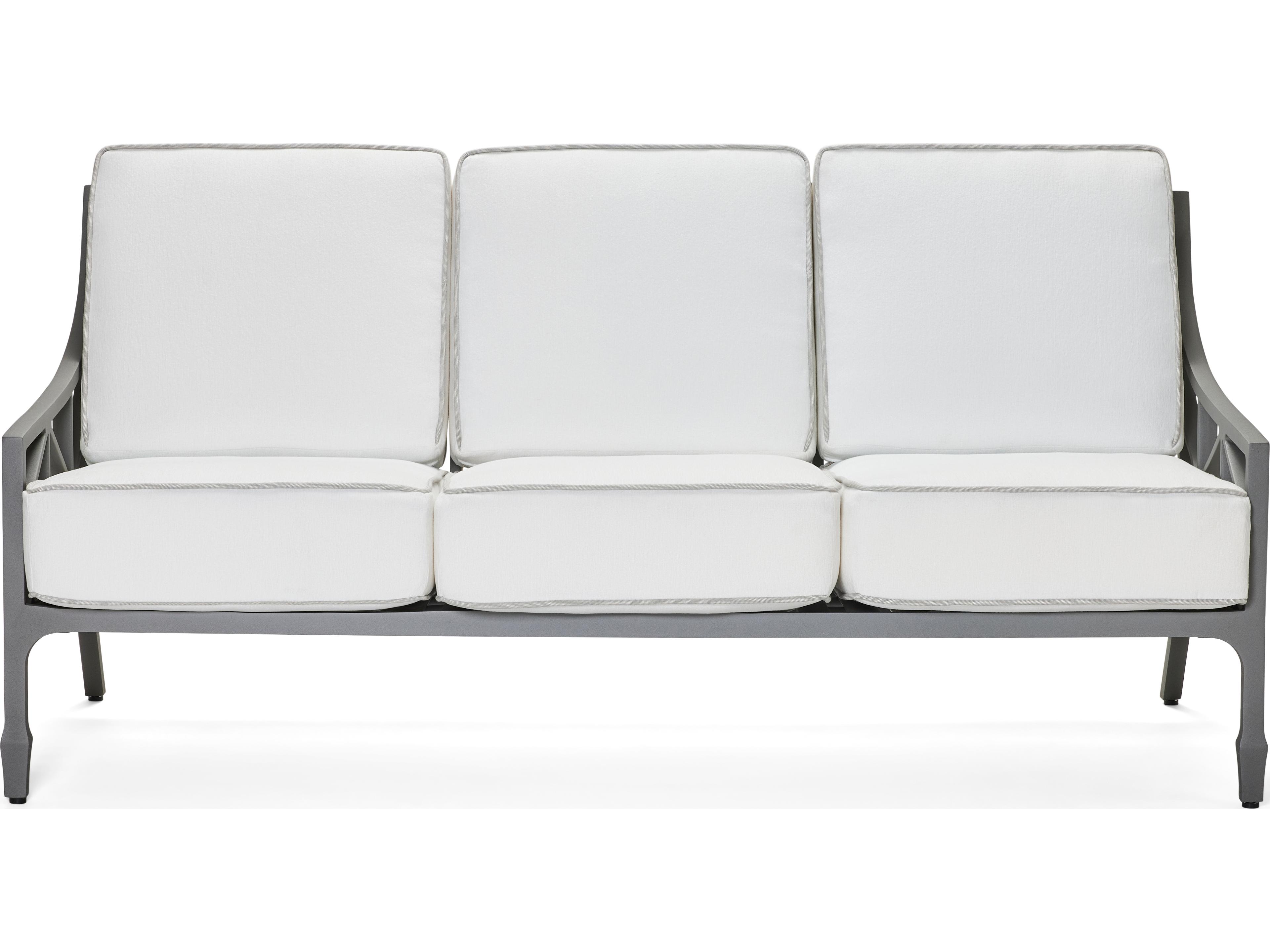 Woodard Alberti Cast Aluminum Patio Sofa