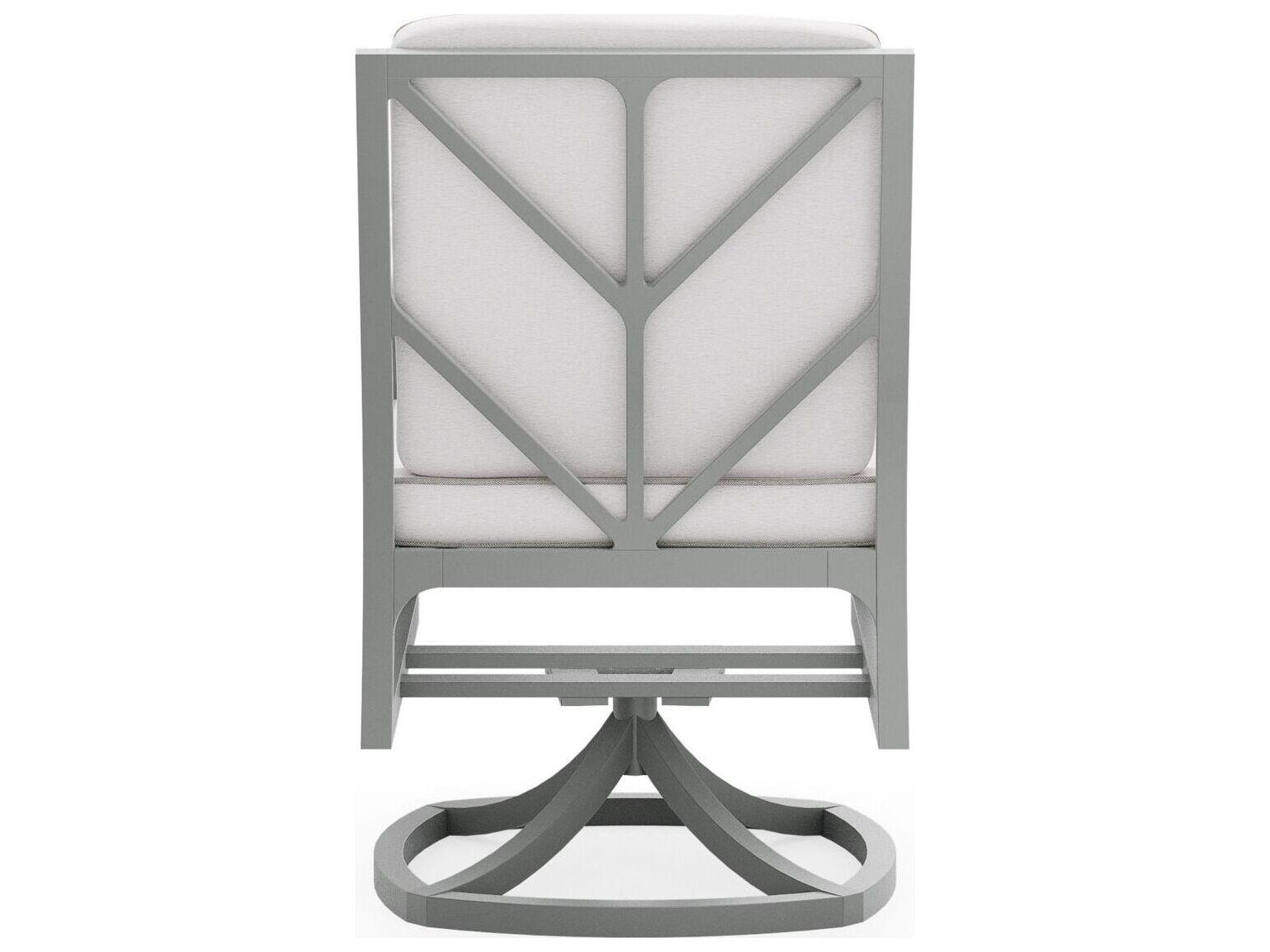 Woodard Alberti Aluminum Cushion Dining Chair