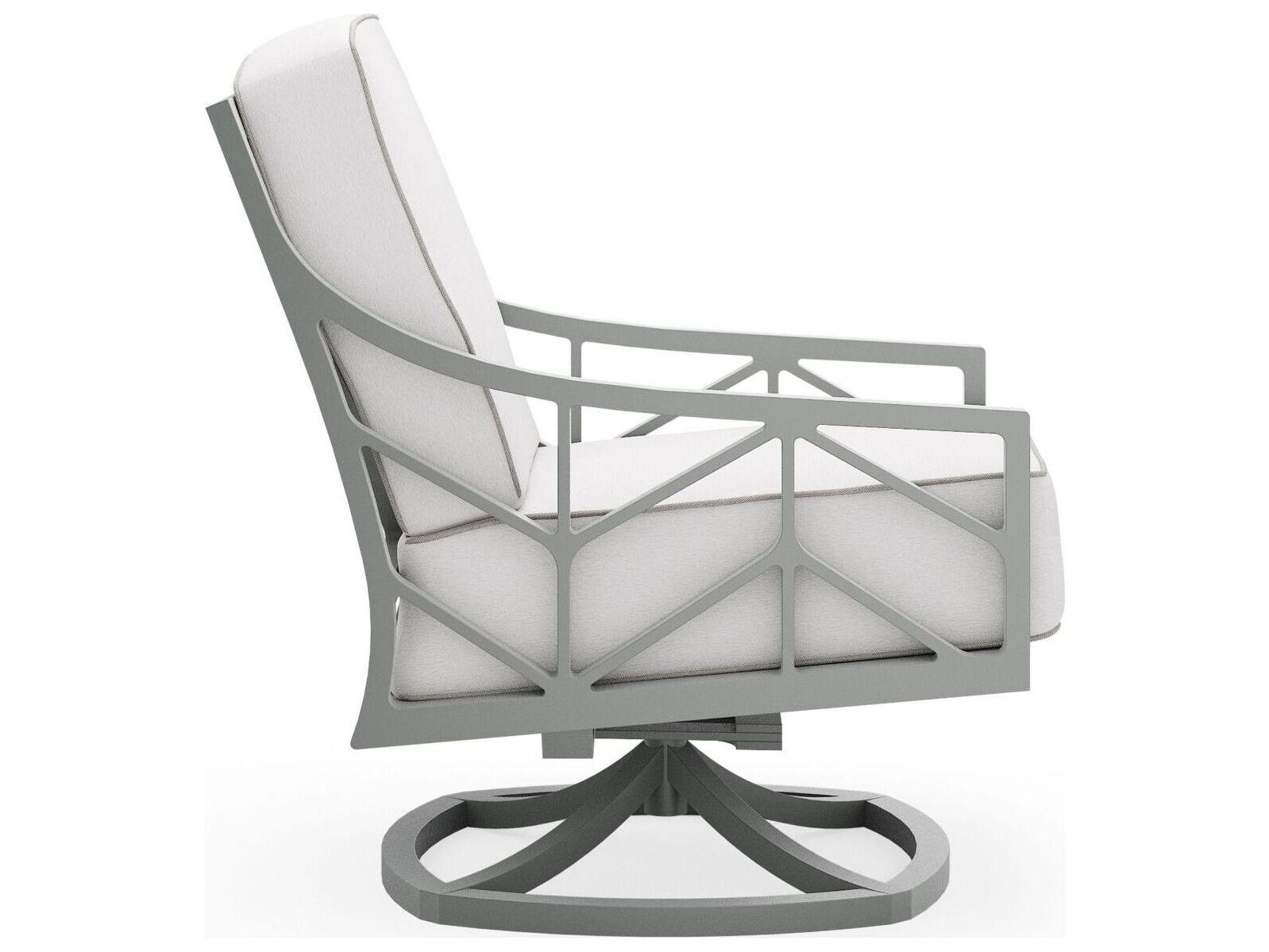 Woodard Alberti Aluminum Cushion Lounge Chair