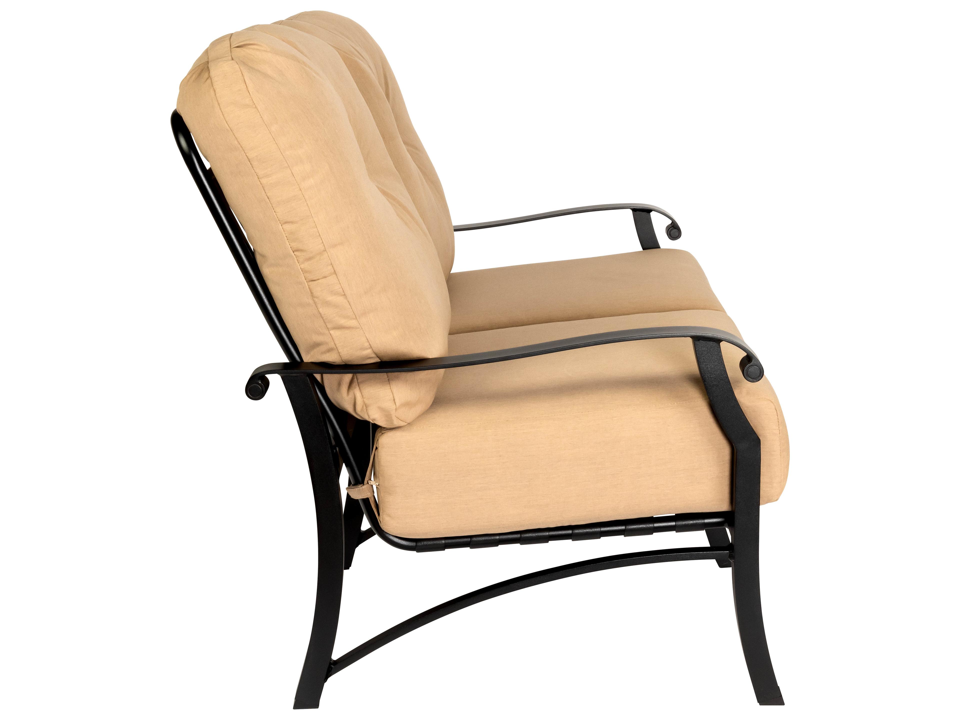 Woodard Cortland Cushion Aluminum Outdoor Patio Loveseat