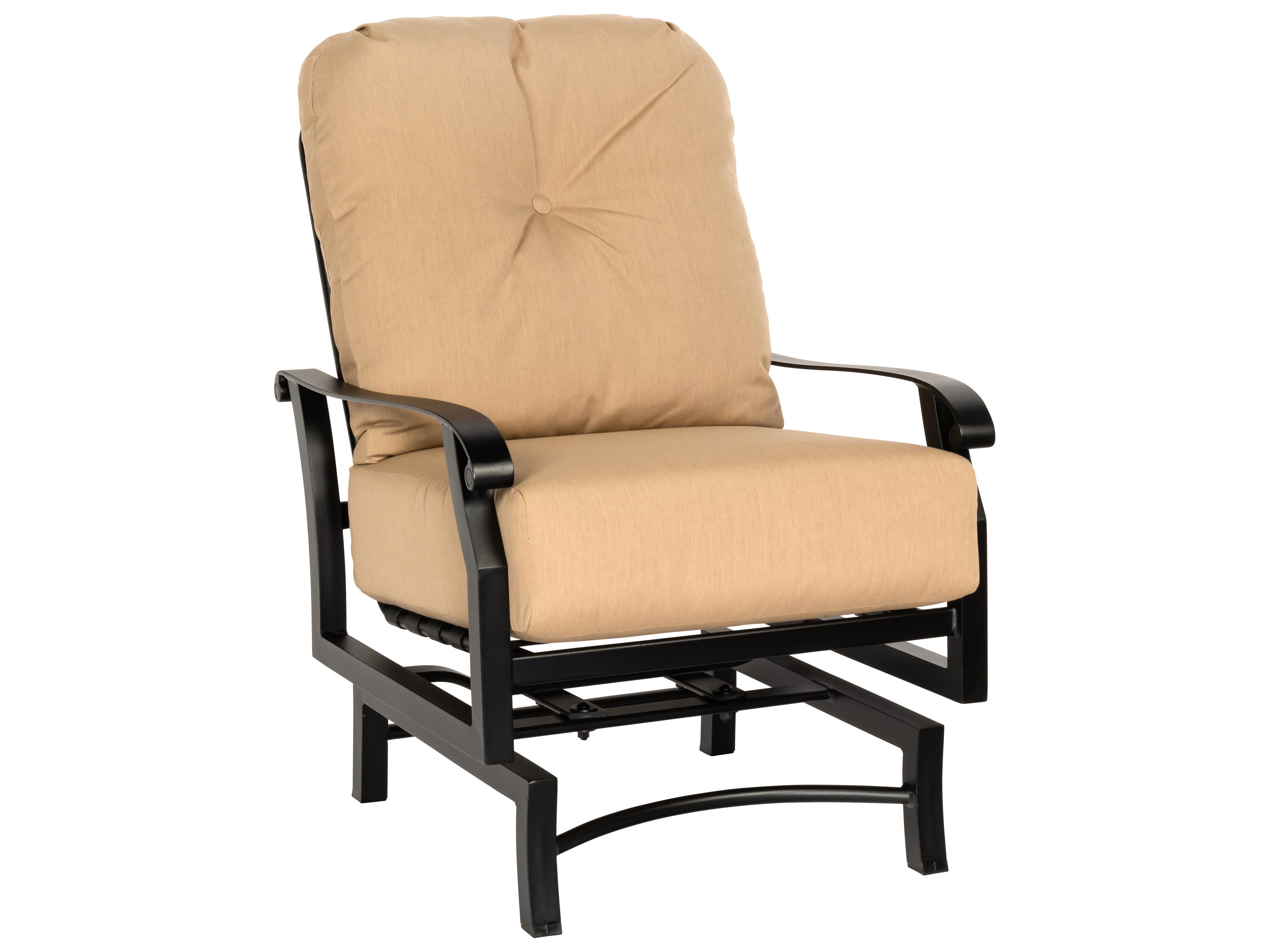 Woodard Cortland Cushion Aluminum Spring Patio Lounge Chair