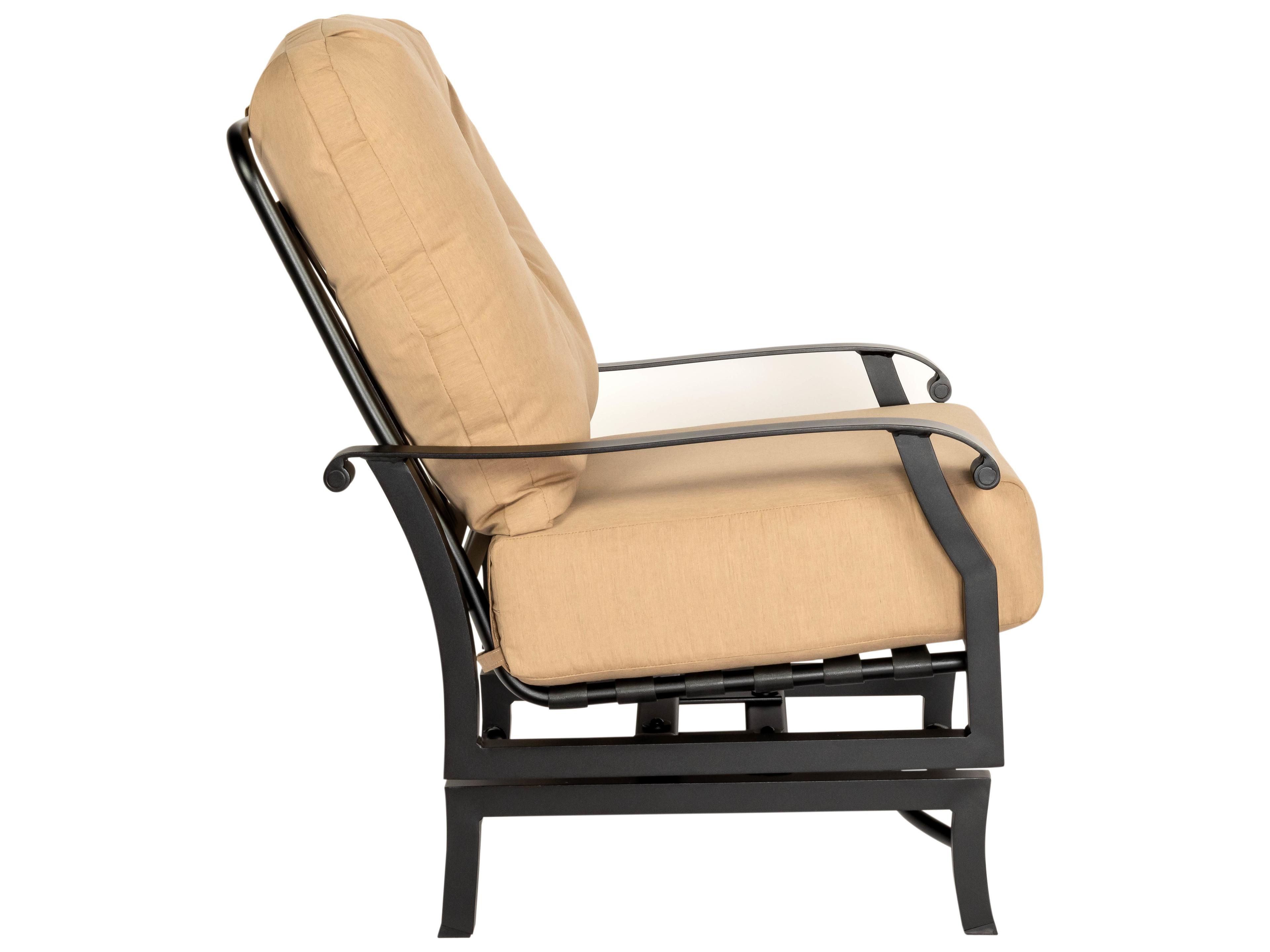 Woodard Cortland Cushion Aluminum Spring Patio Lounge Chair