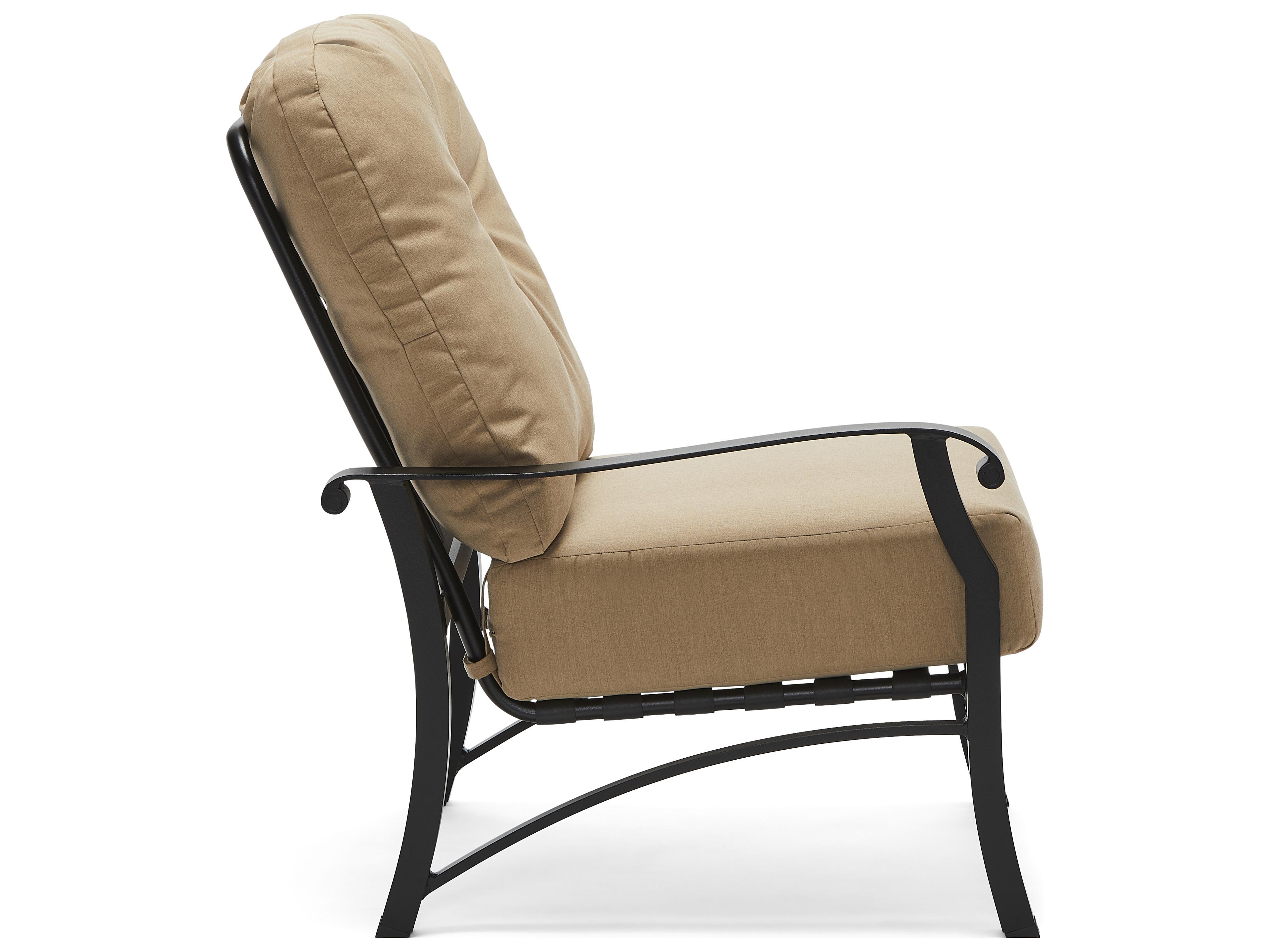 Woodard Cortland Cushion Aluminum Left Arm Outdoor Patio Lounge Chair