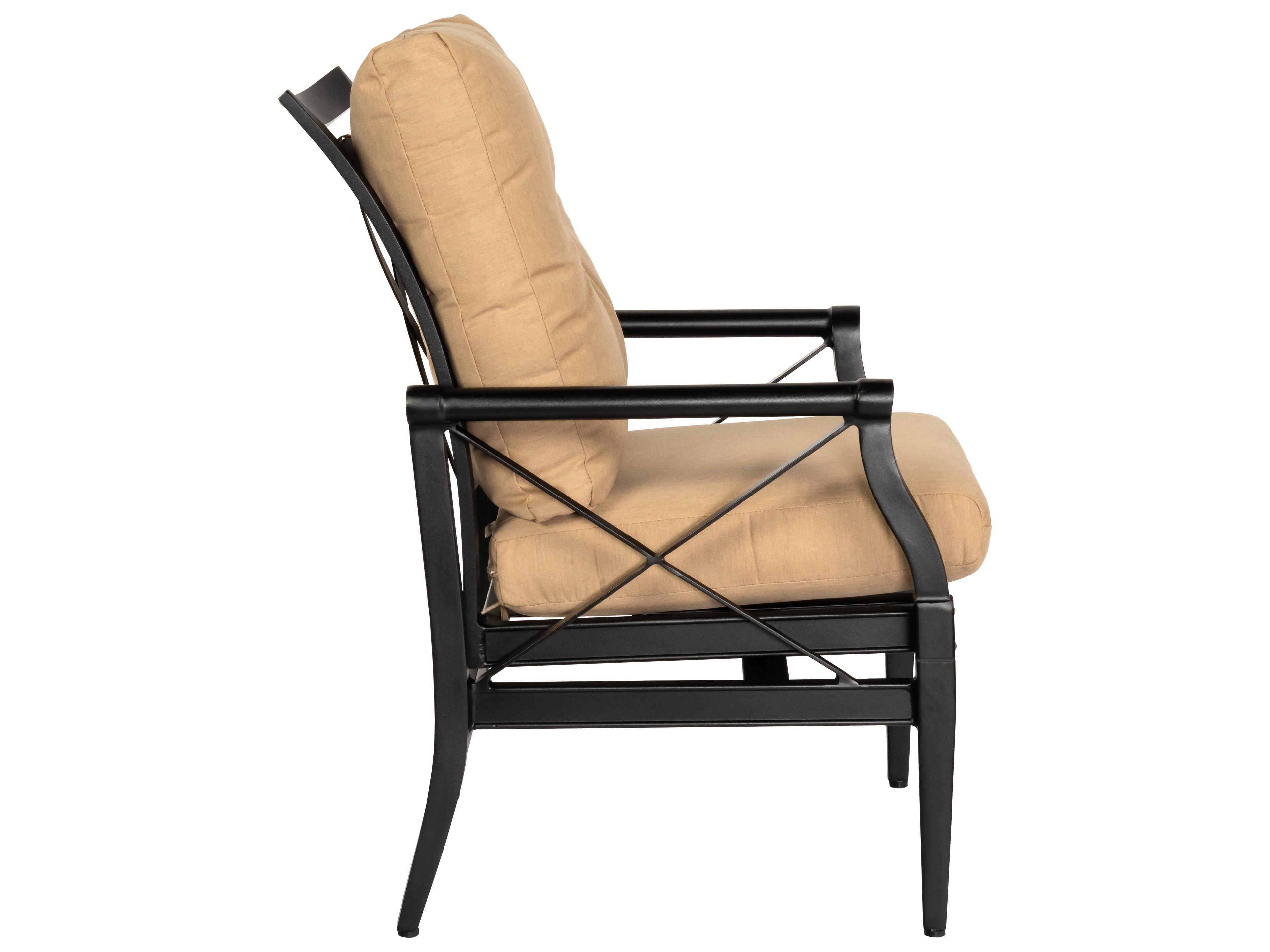 Woodard Andover Cushion Aluminum Rocking Outdoor Patio Lounge Chair