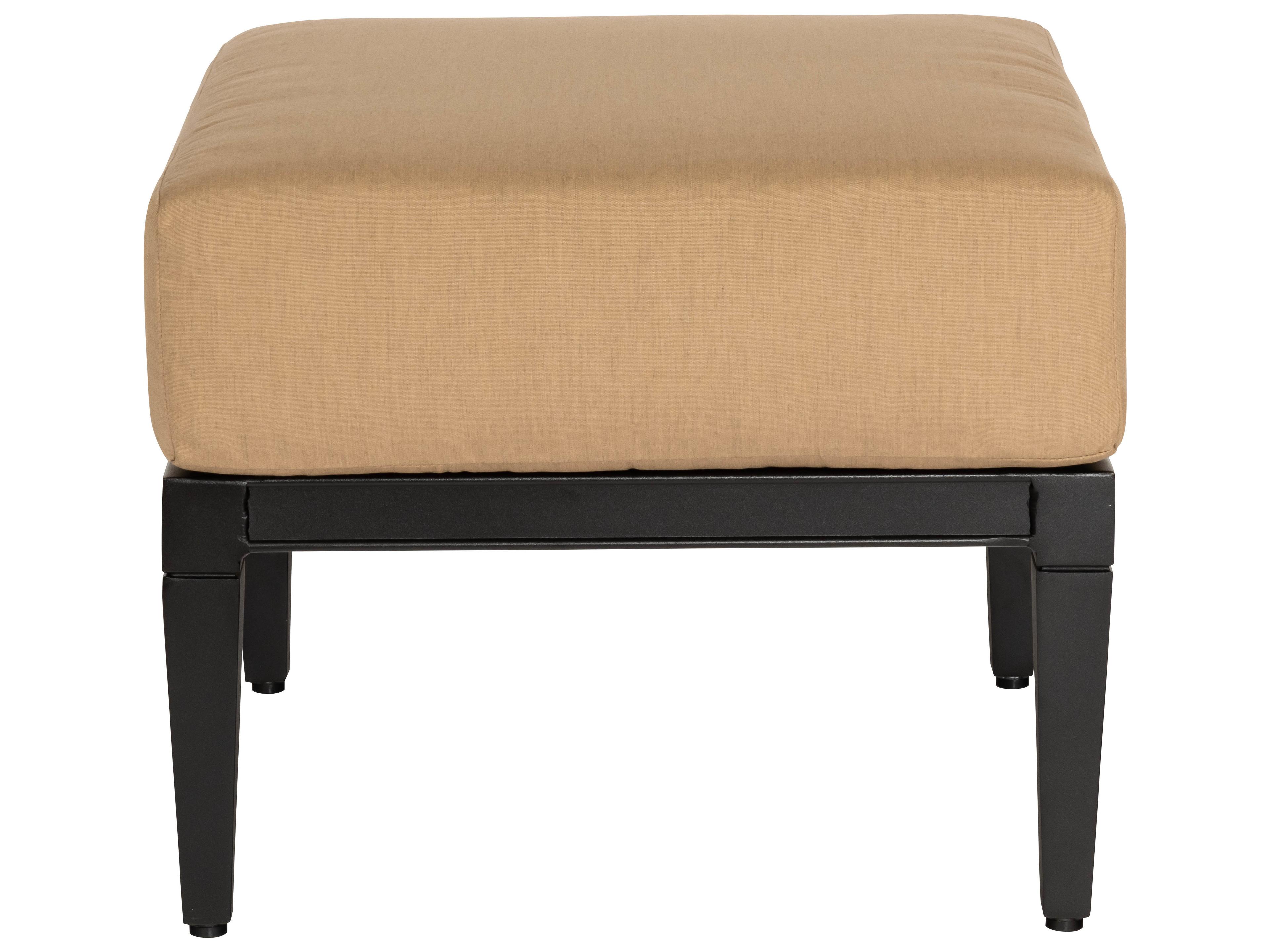 Woodard Andover Cushion Aluminum Outdoor Patio Ottoman