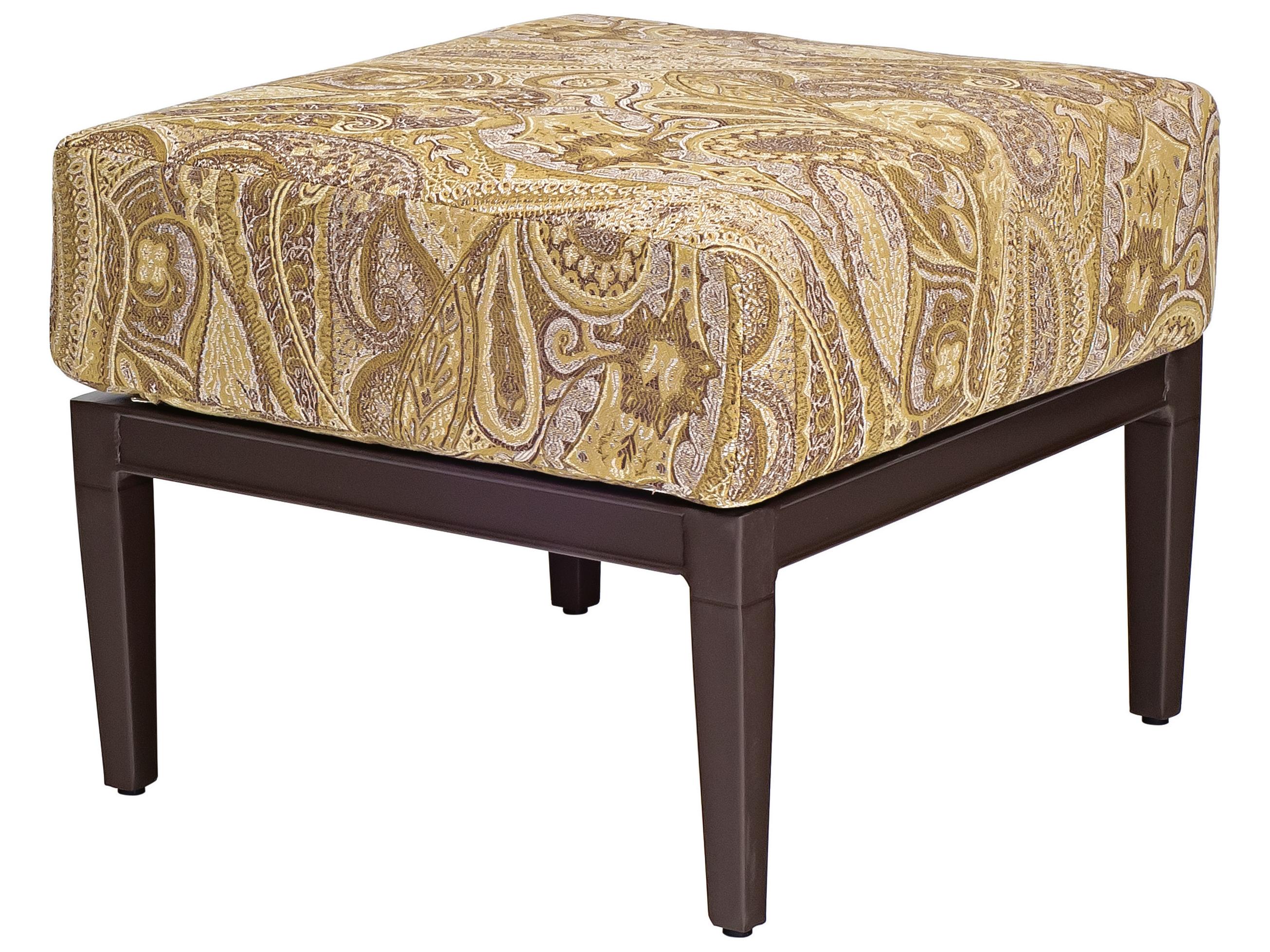 Woodard Andover Cushion Aluminum Outdoor Patio Ottoman