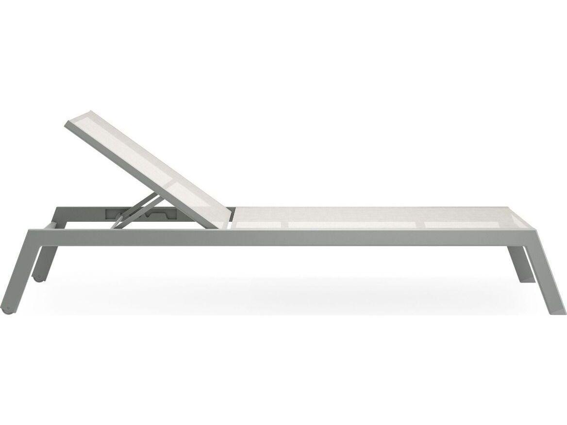 Woodard Palm Coast Sling Aluminum Chaise Lounge