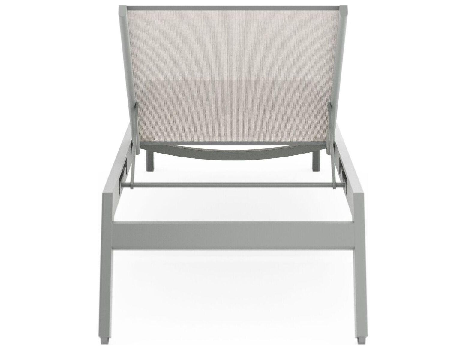 Woodard Palm Coast Sling Aluminum Chaise Lounge