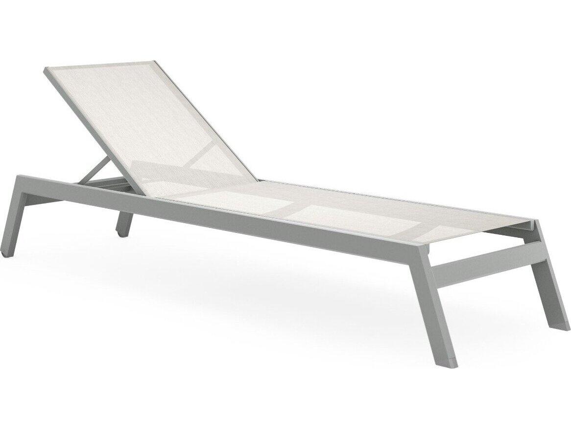 Woodard Palm Coast Sling Aluminum Chaise Lounge