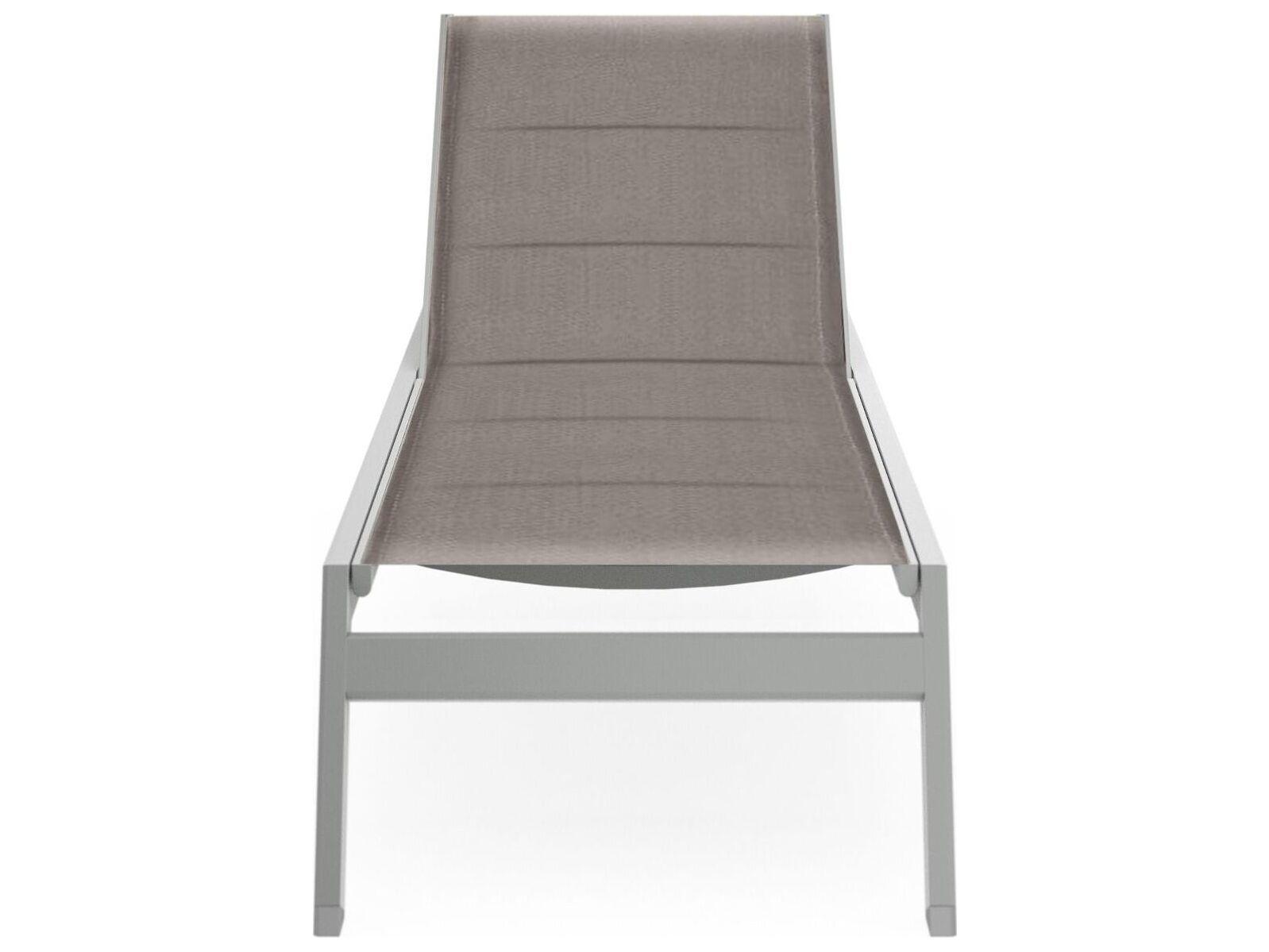 Woodard Palm Coast Sling Aluminum Chaise Lounge