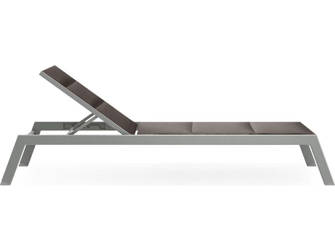 Woodard Palm Coast Sling Aluminum Chaise Lounge