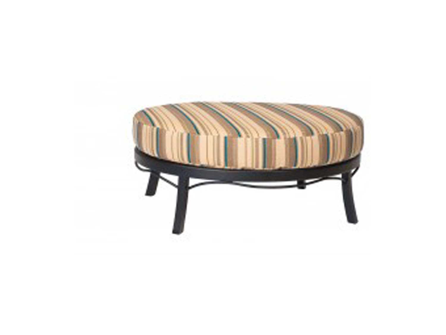 Woodard Universal Oval Ottoman Replacement Cushions