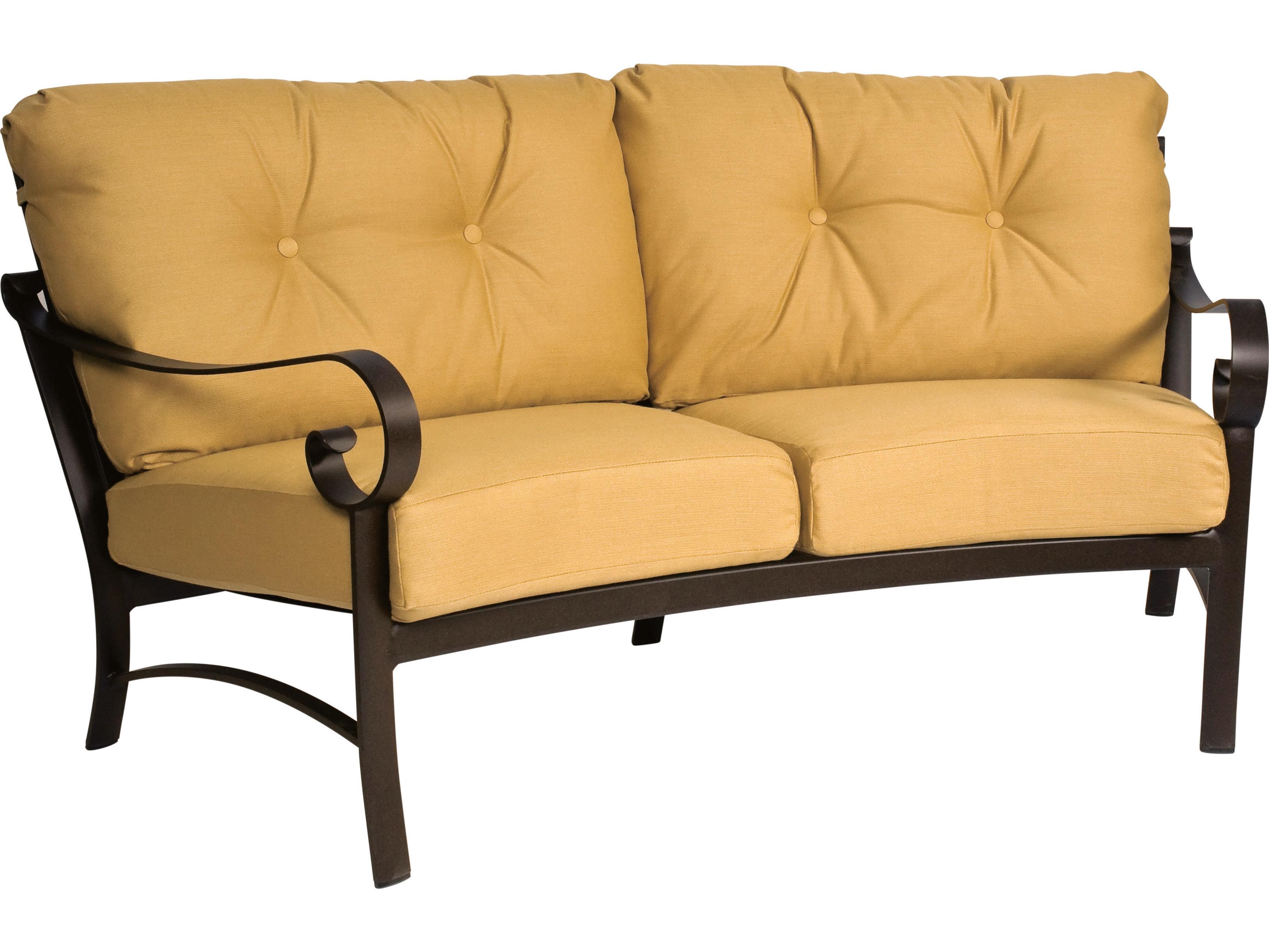 Woodard Belden Loveseat Seat & Back Replacement Cushions