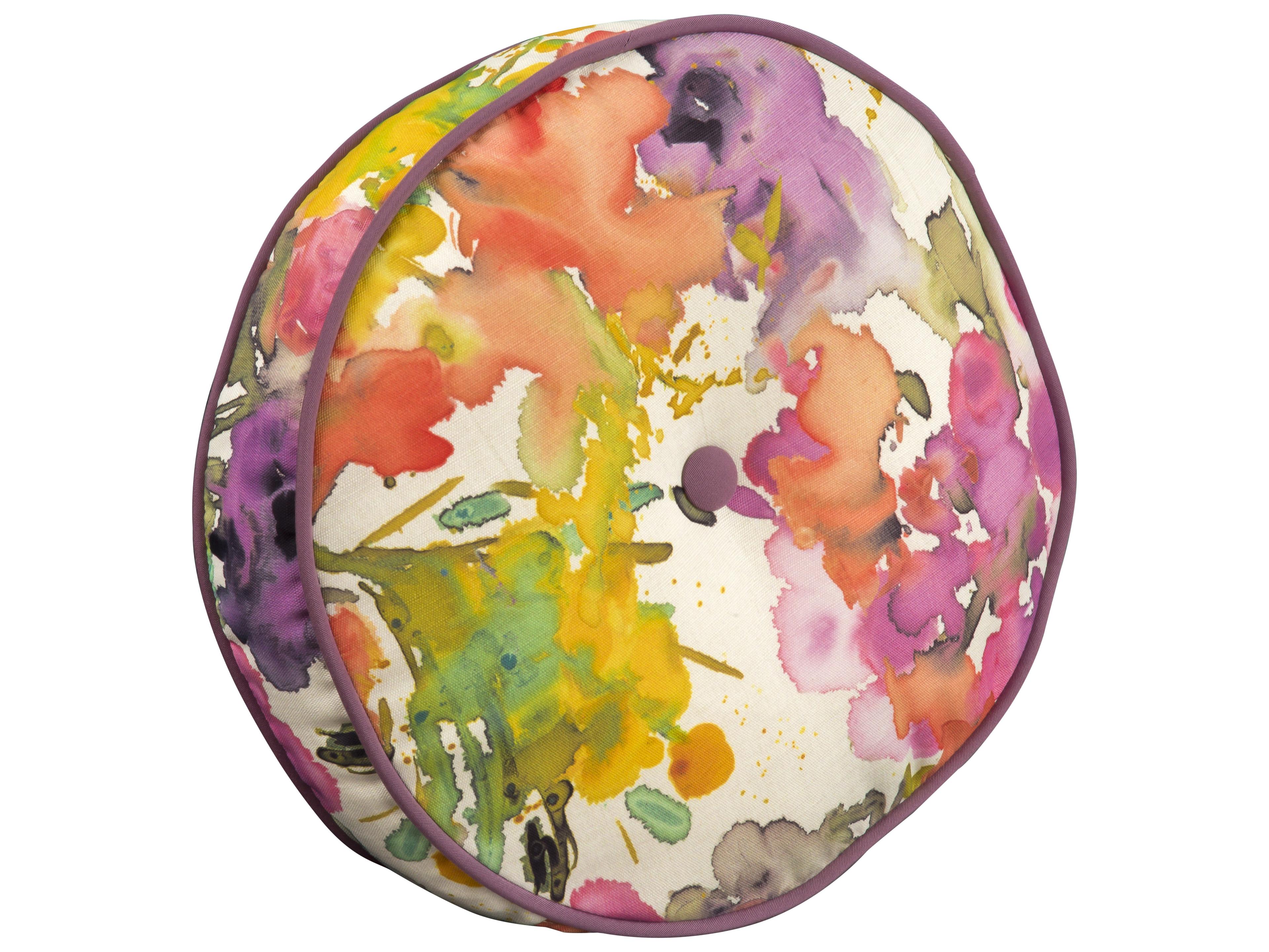 Woodard 16 Round Box Throw Pillow