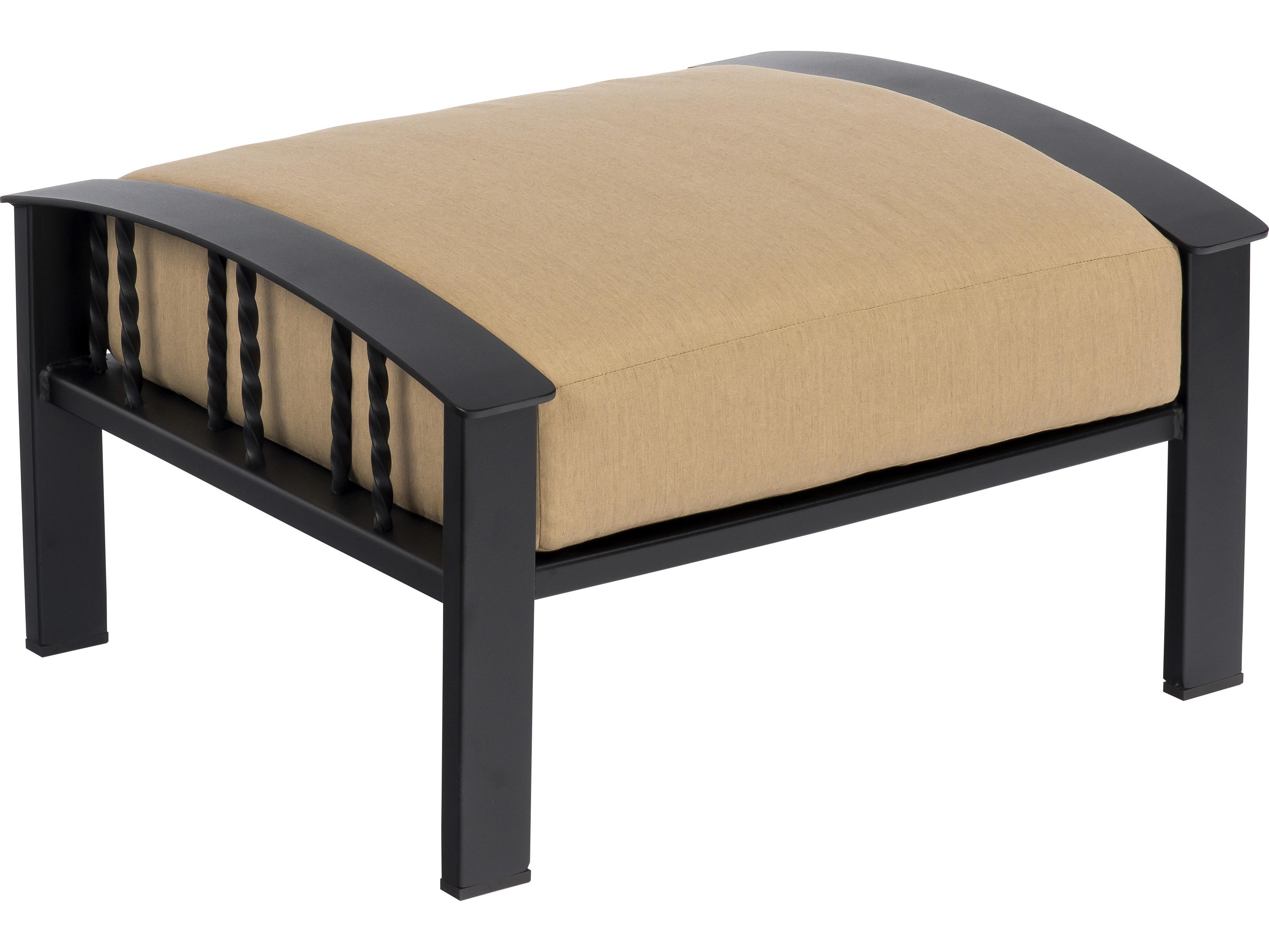 Woodard Comstock Ottoman Replacement Cushions