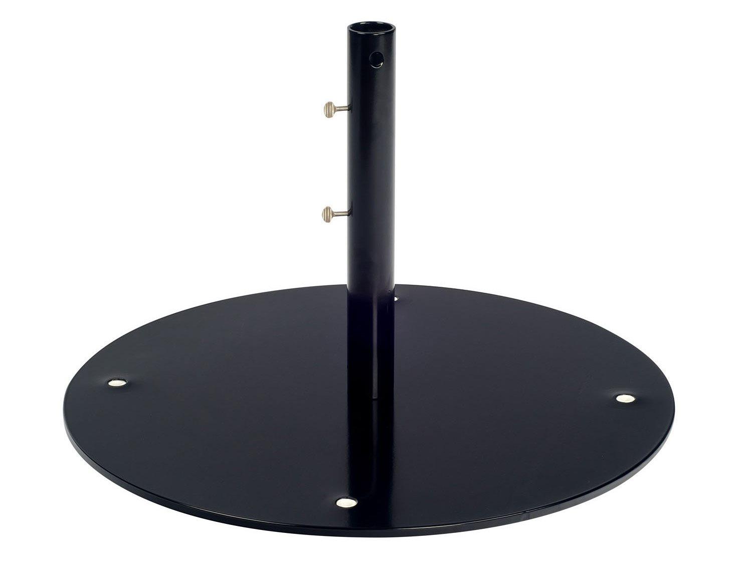 Woodard Steel White 24 Foot Round Free Standing Market Umbrella Base