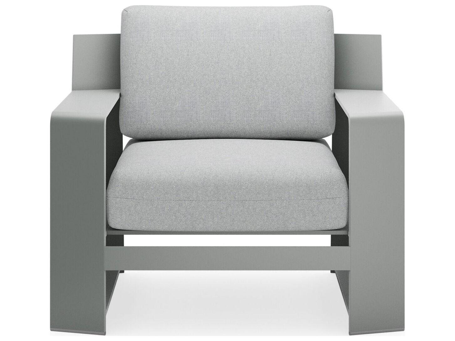 Woodard Gather Aluminum Cushion Lounge Chair