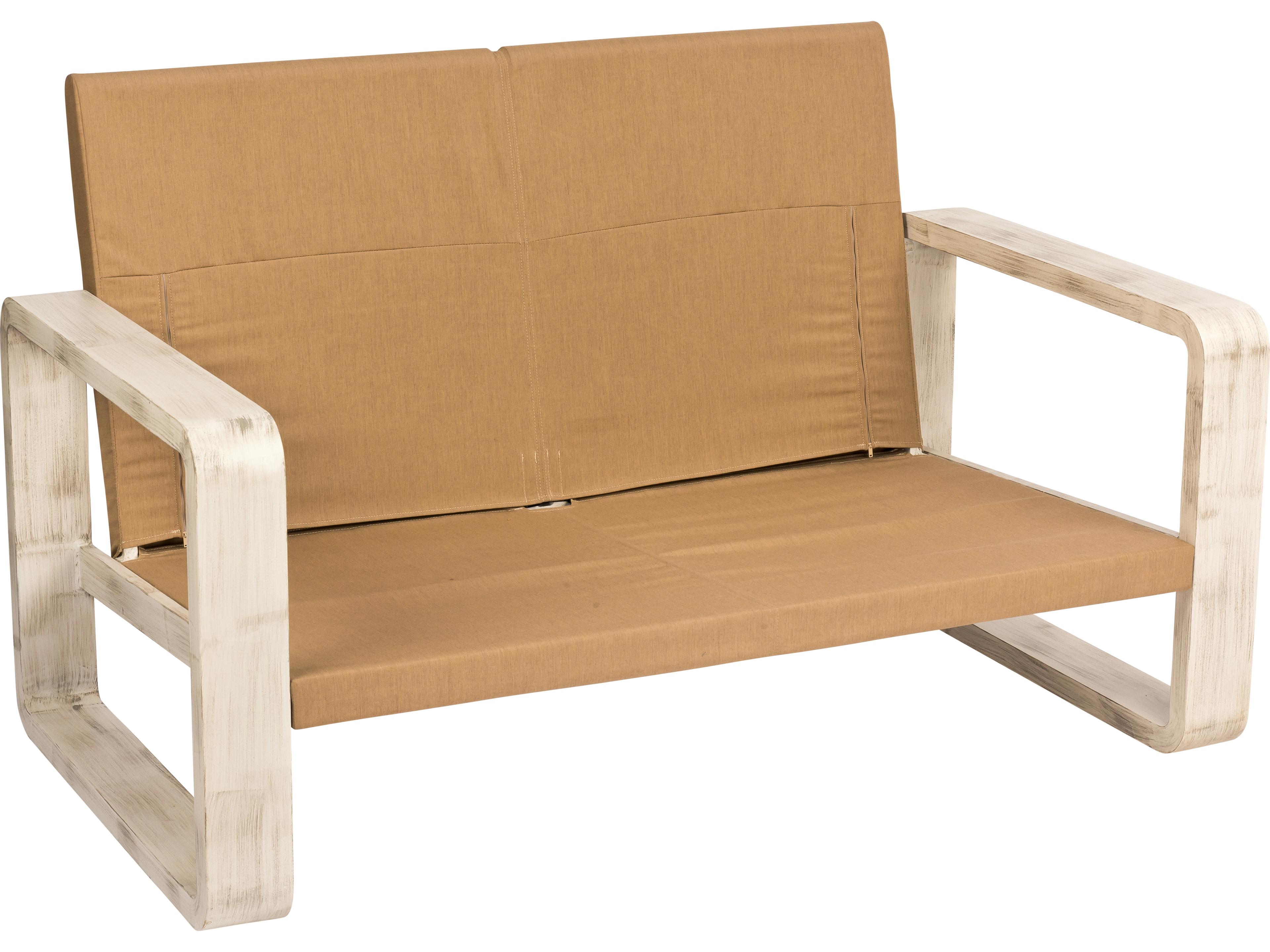 Woodard Vale Cushion Aluminum Outdoor Loveseat