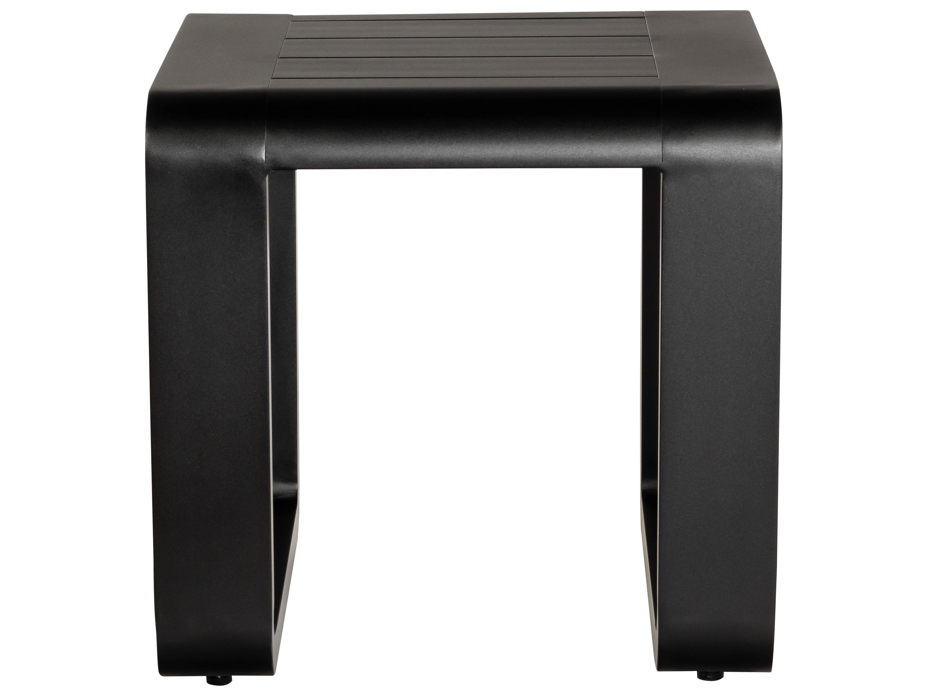 Woodard Vale Aluminum Square Outdoor Patio End Table
