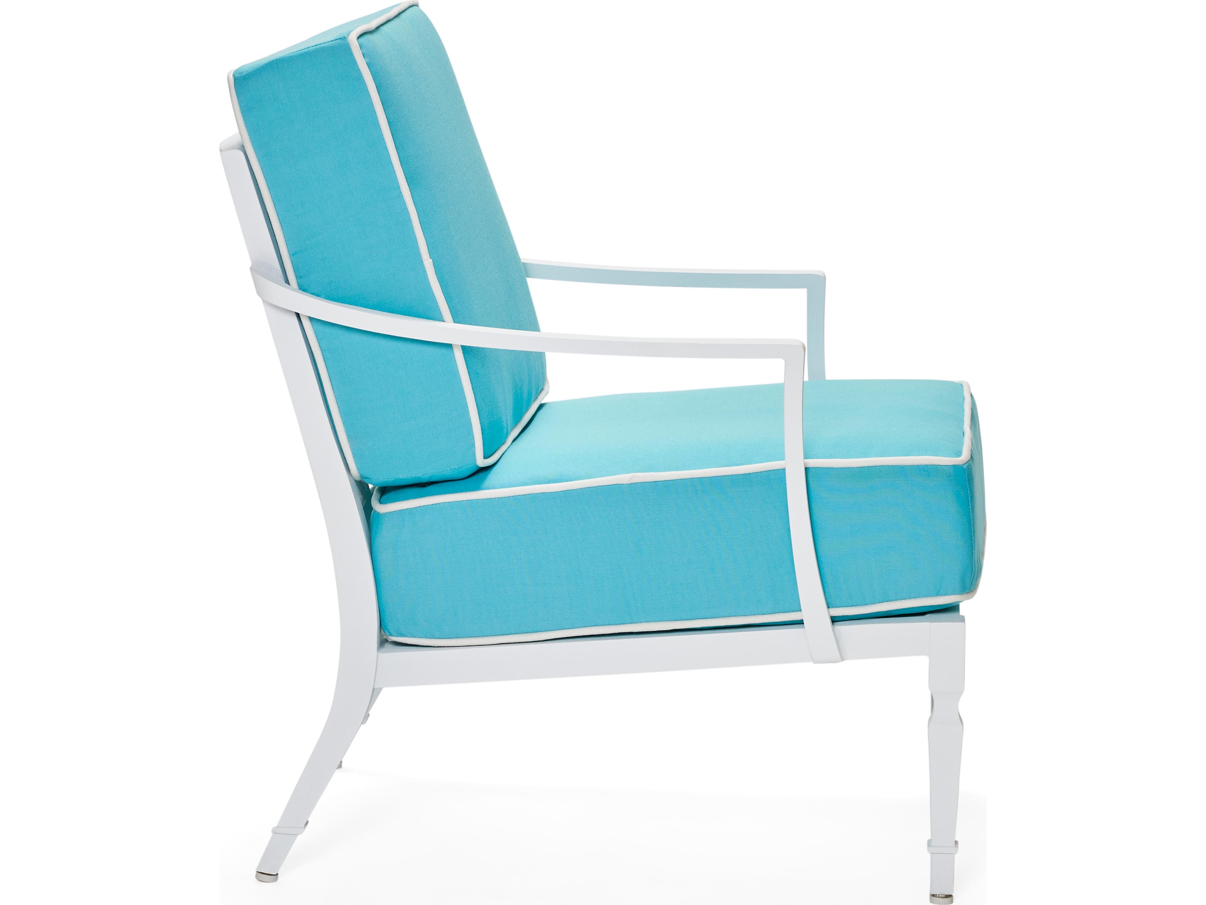 Woodard Tuoro Cast Aluminum Outdoor Patio Lounge Chair