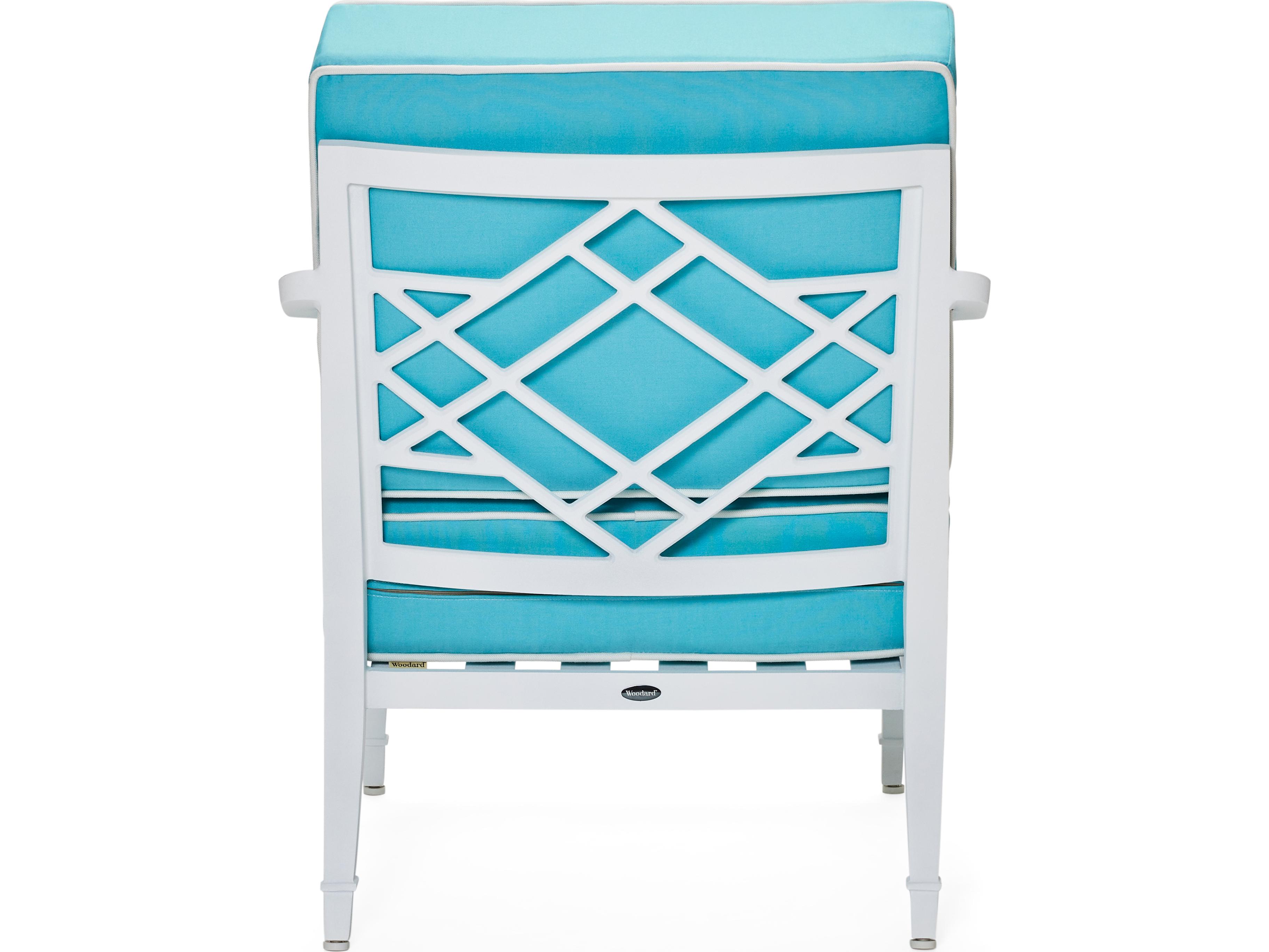 Woodard Tuoro Cast Aluminum Outdoor Patio Lounge Chair