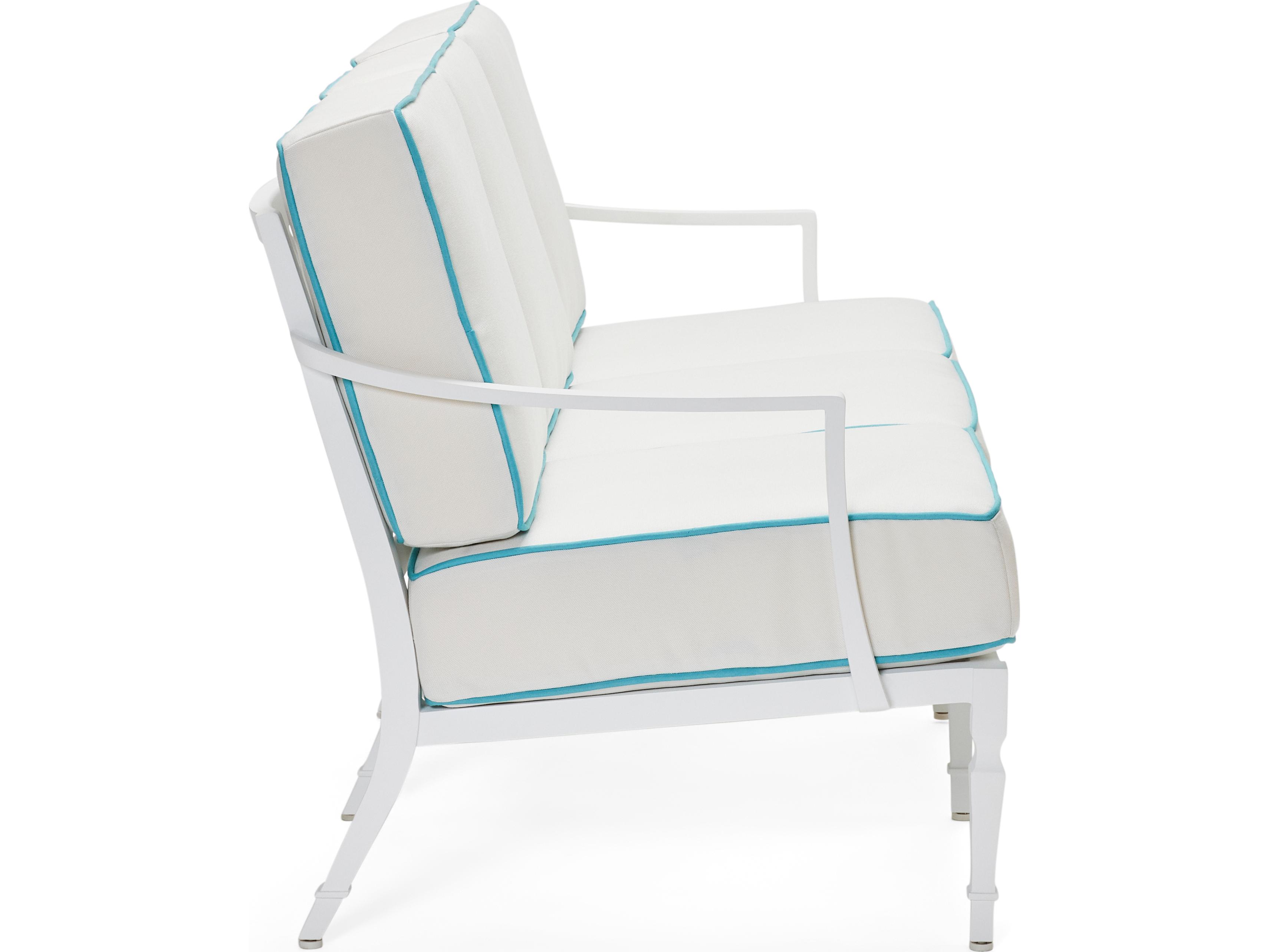 Woodard Tuoro Cast Aluminum Outdoor Patio Sofa