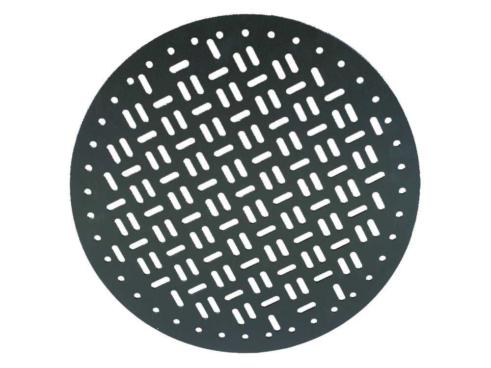 Woodard Aluminum Deluxe Round Lattice Top Table with Umbrella Hole