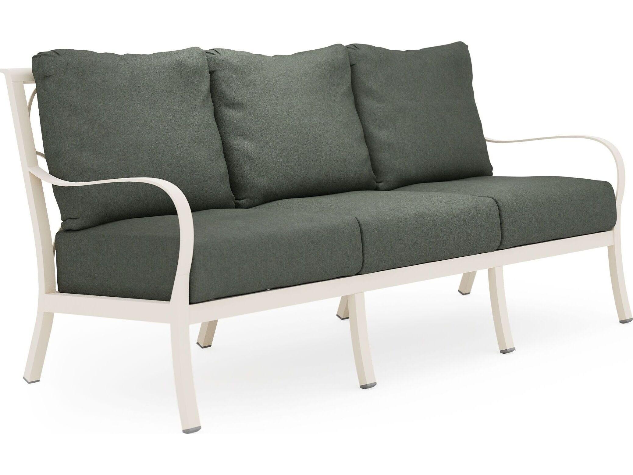 Woodard Scala Aluminum Cushion Sofa