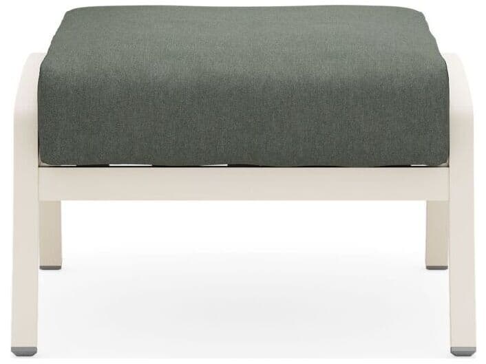 Woodard Scala Aluminum Cushion Ottoman