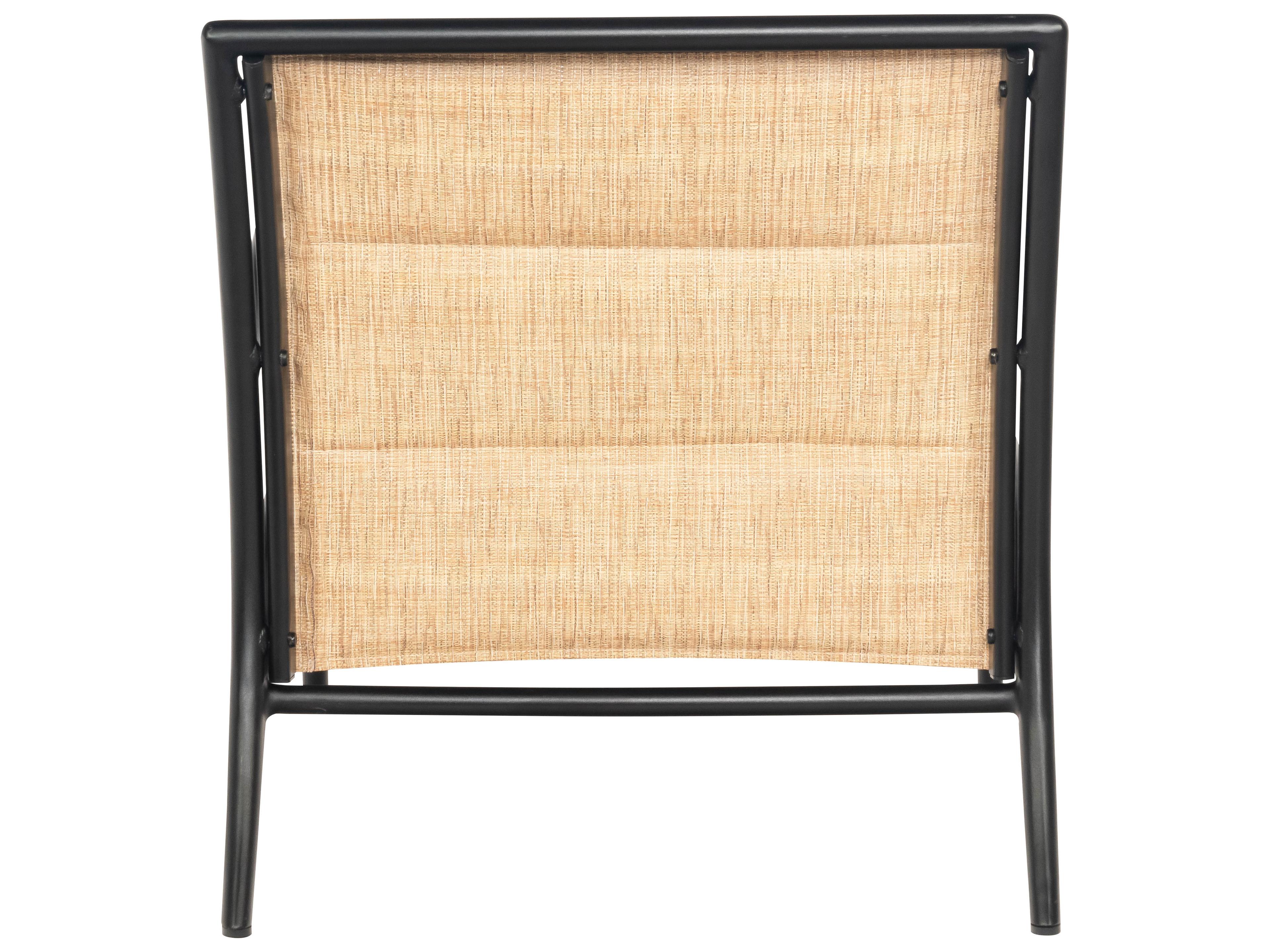 Woodard Orion Padded Sling Aluminum Outdoor Patio Lounge Chair