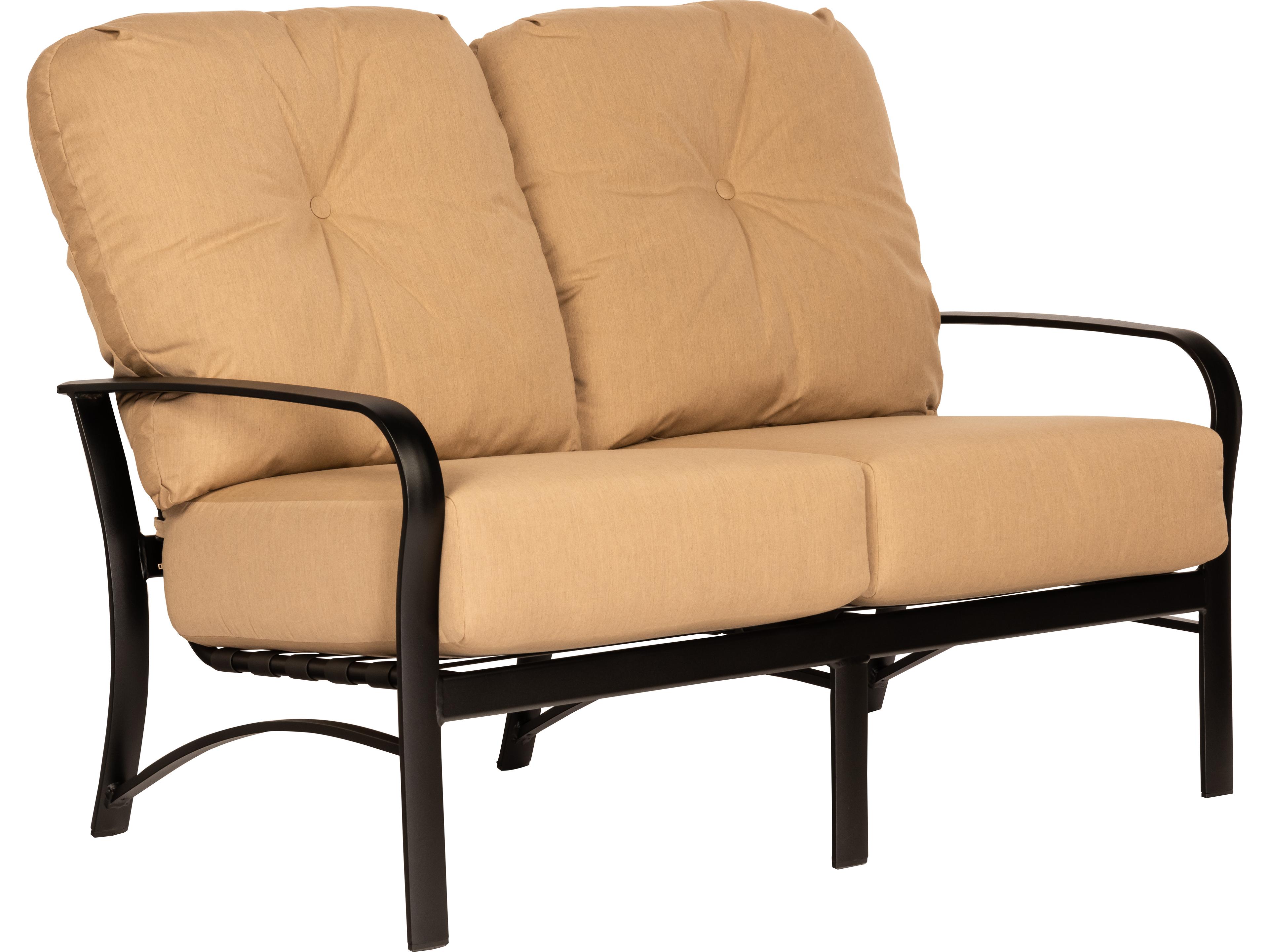 Woodard Fremont Cushion Aluminum Outdoor Loveseat