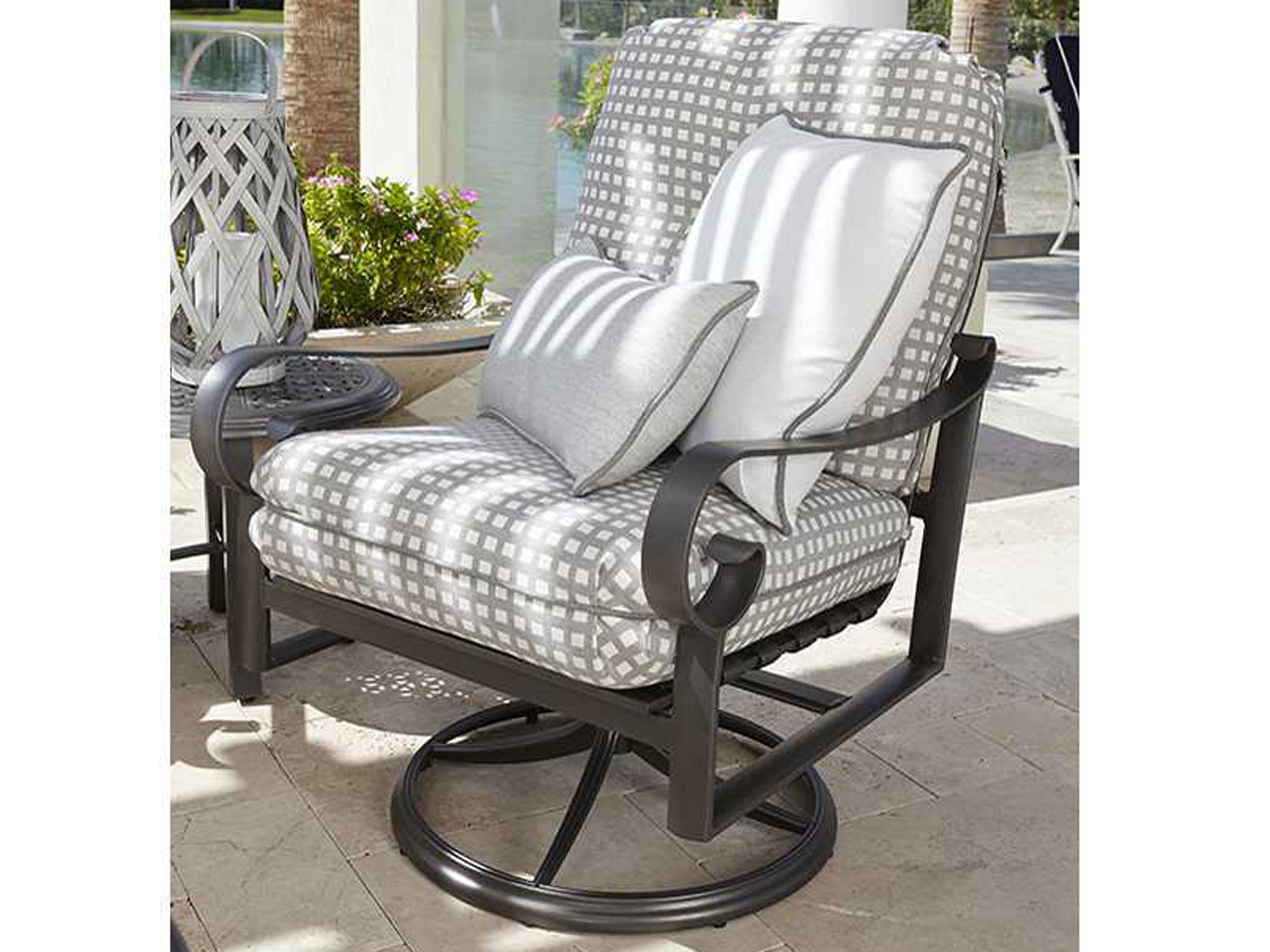 Woodard Belden Cushion Aluminum Patio Lounge Set