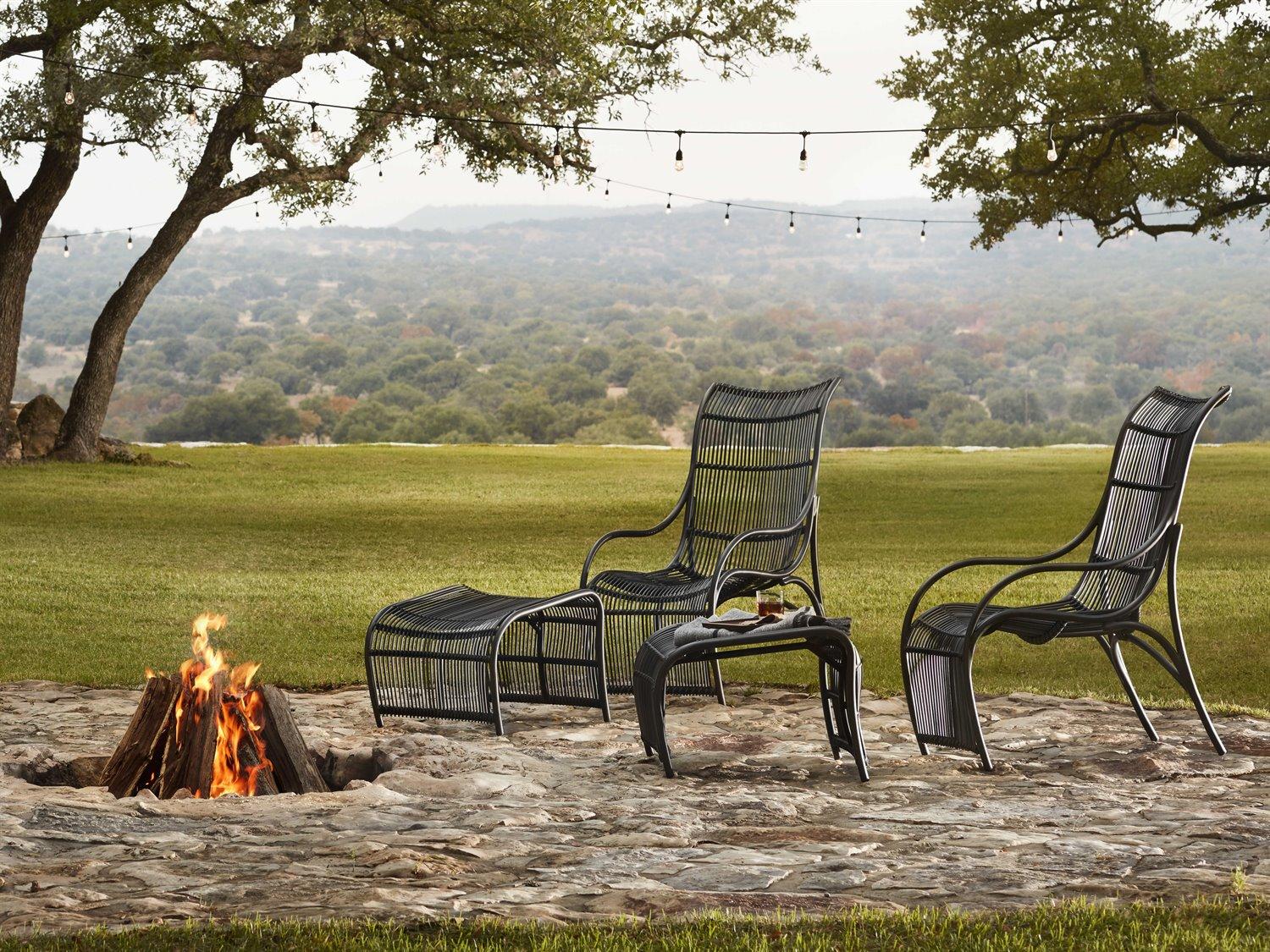 Woodard Cape Wicker Patio Lounge Set