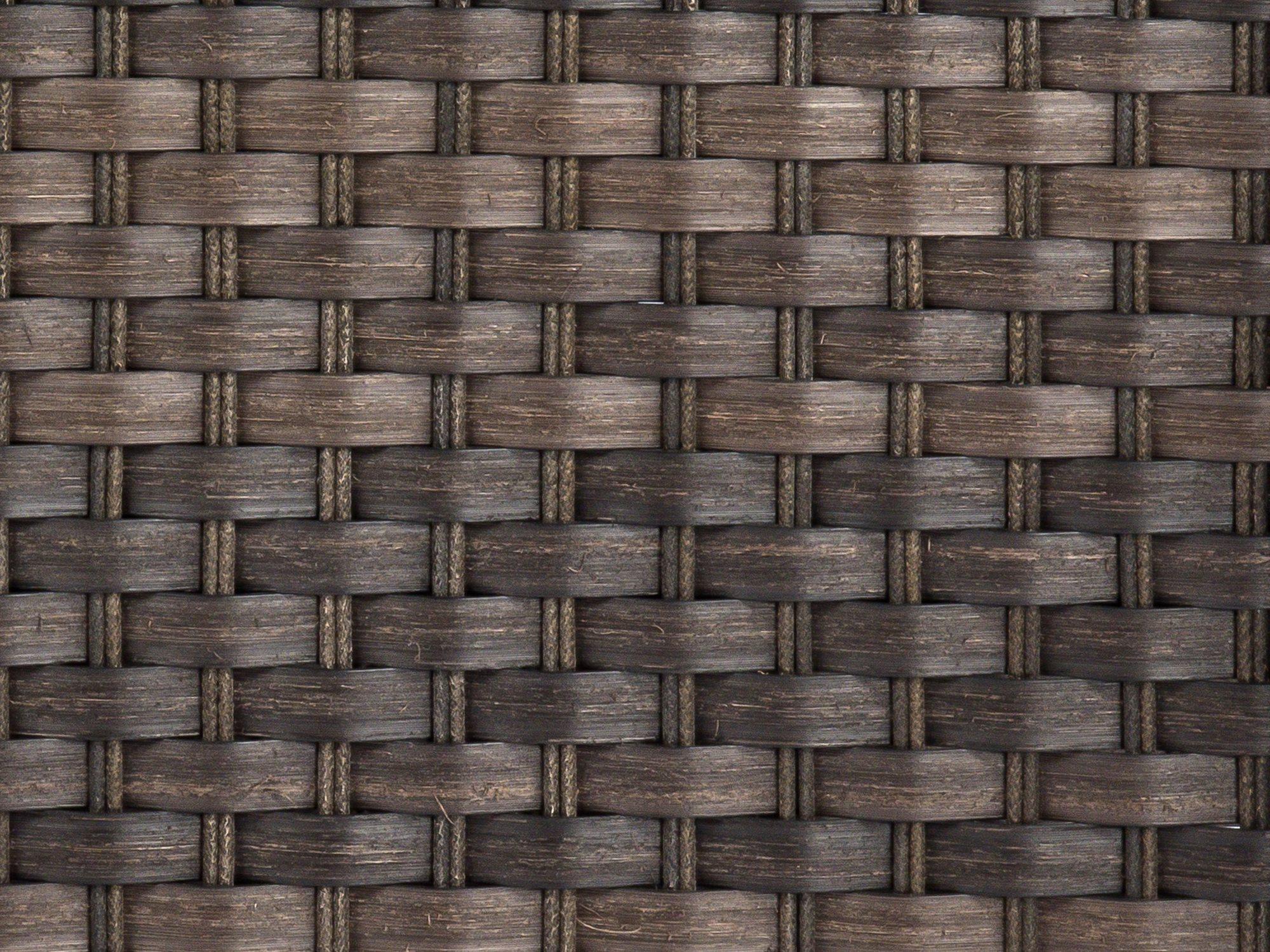 Woodard Cooper Wicker Amazon Mahogany Patio Lounge Set