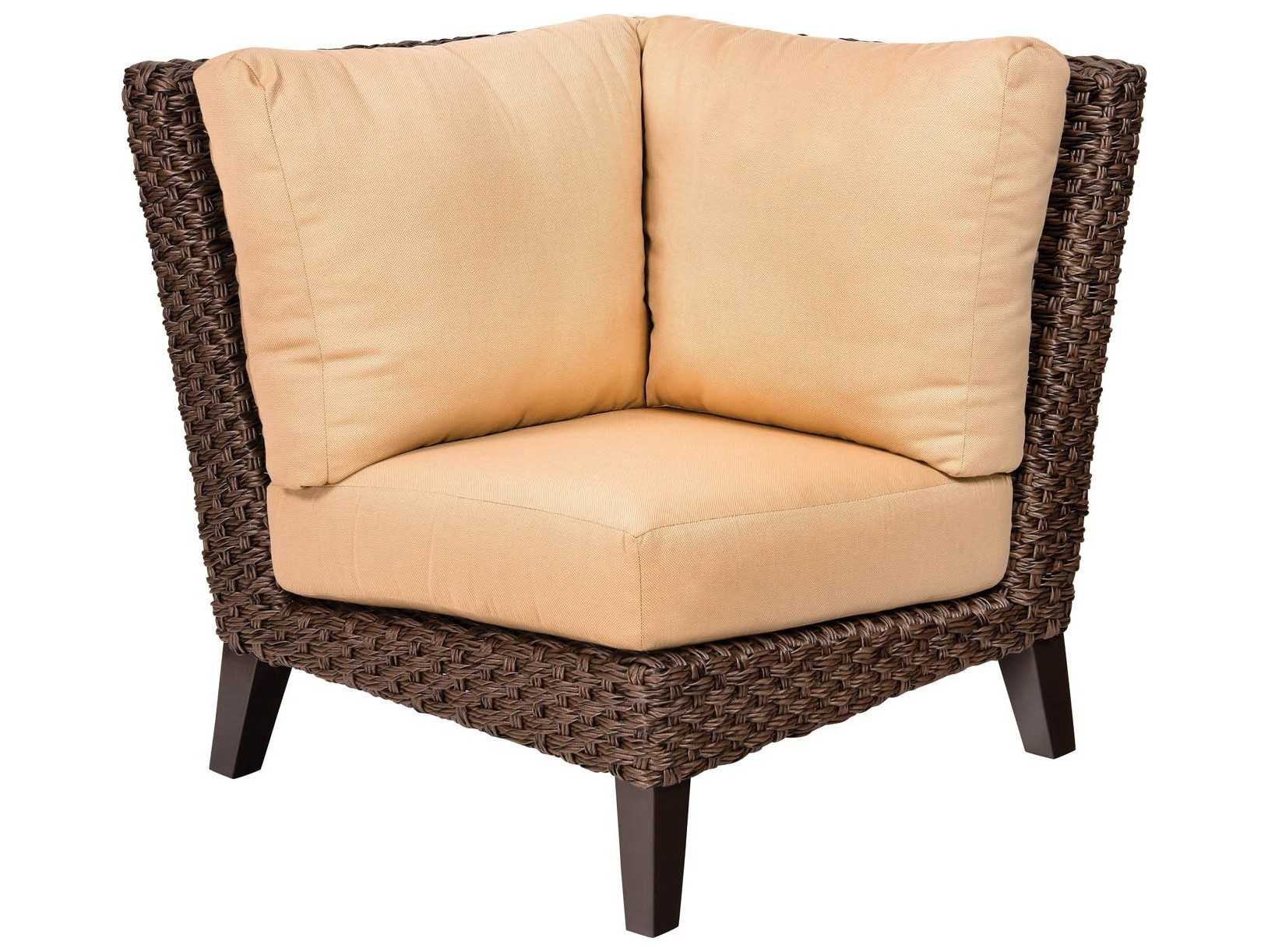 Woodard Whitecraft Mona Corner Sectional Replacement Cushions