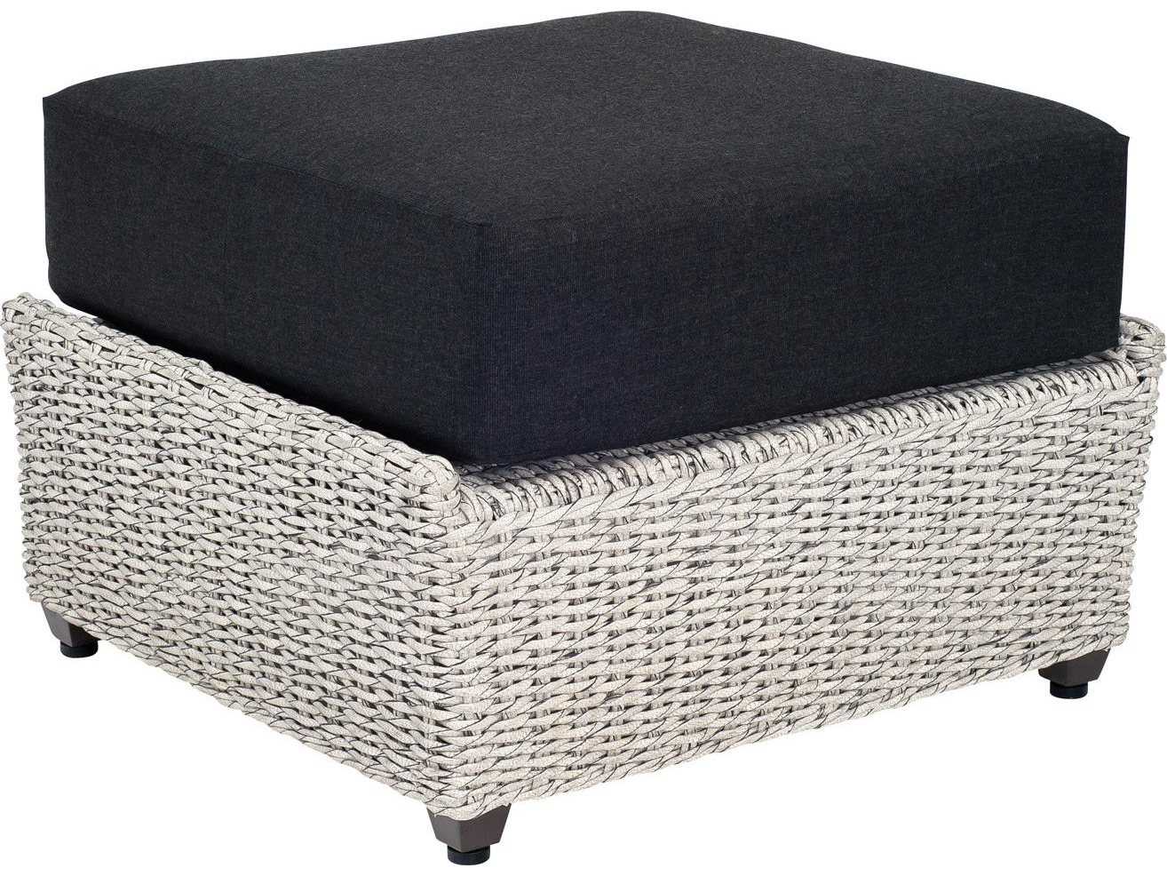 Woodard Whitecraft Isabella Ottoman Replacement Cushions