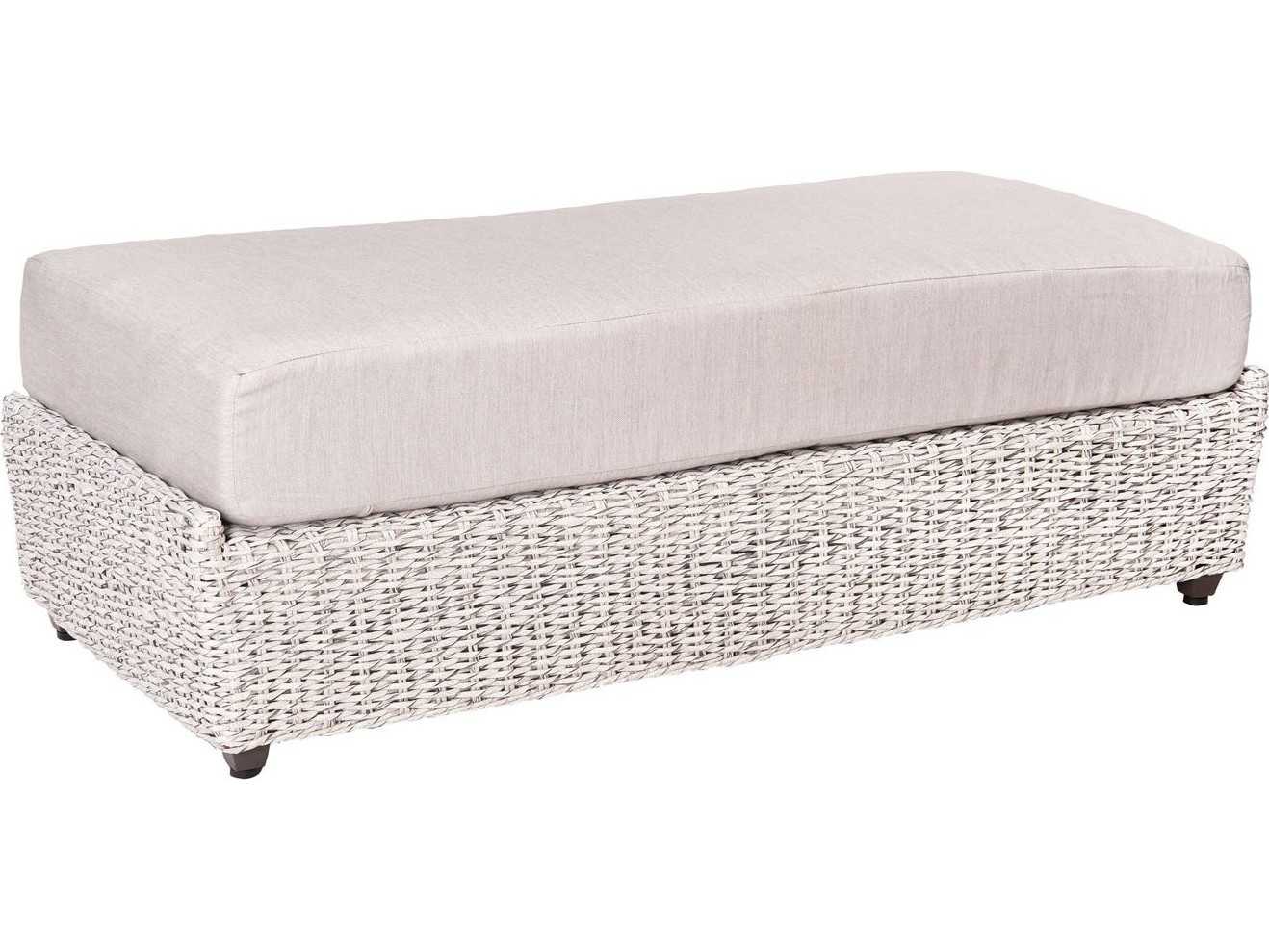 Woodard Whitecraft Isabella Replacement Double Ottoman Cushions