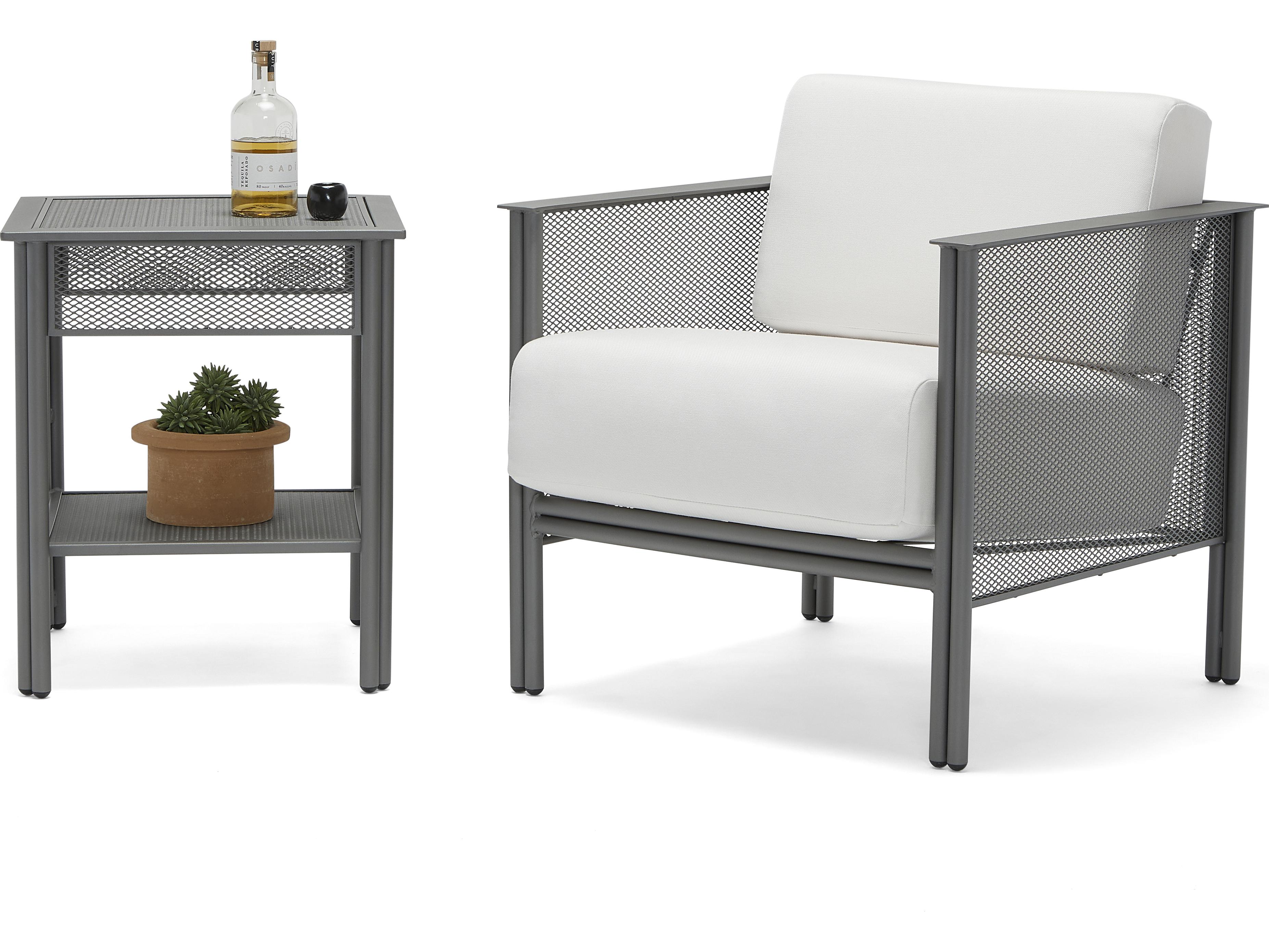 Woodard Jax Wrought Iron Patio Lounge Set