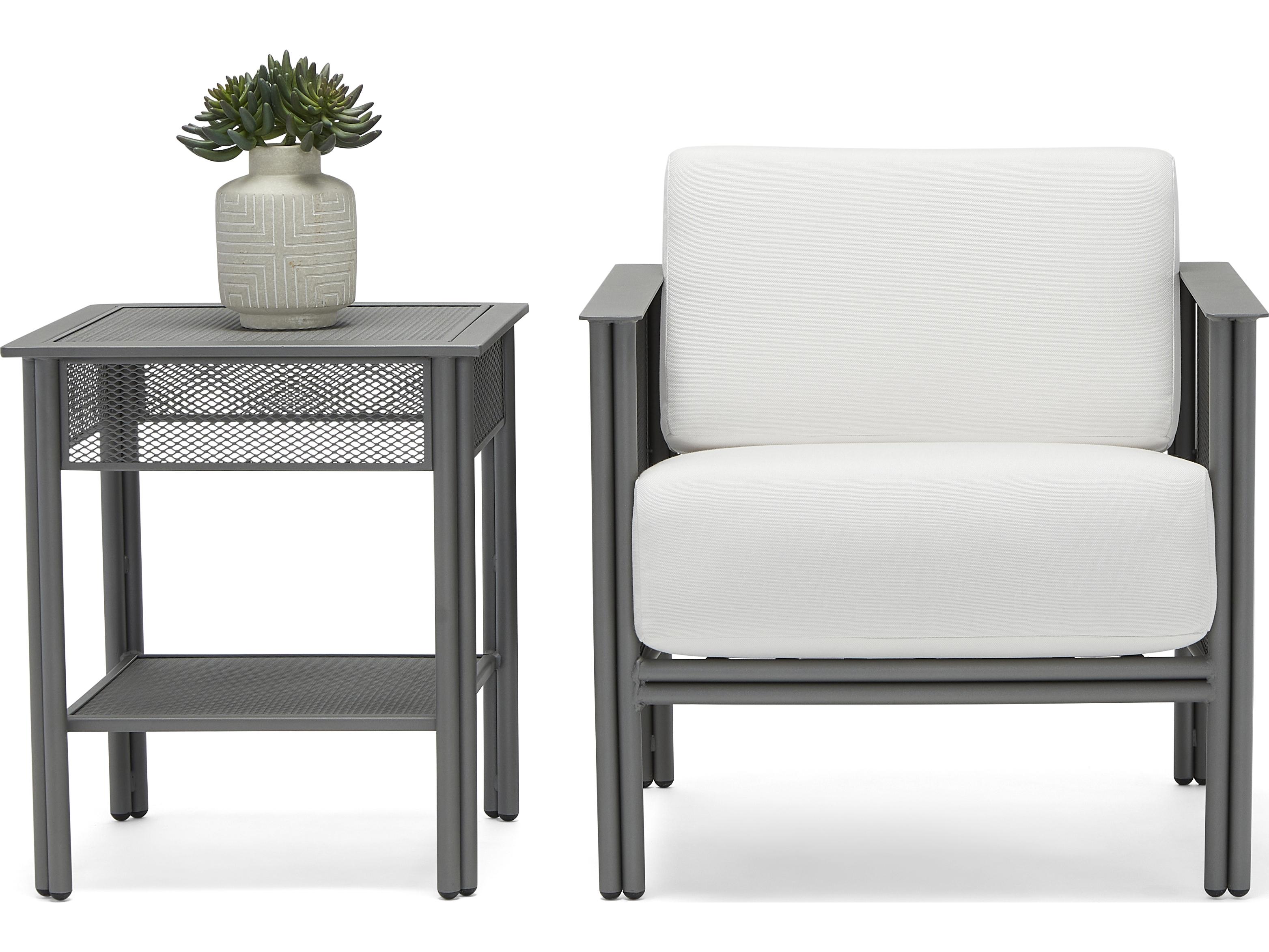 Woodard Jax Wrought Iron Patio Lounge Set