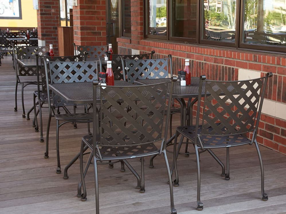 Woodard Maddox Wrought Iron Bistro Set