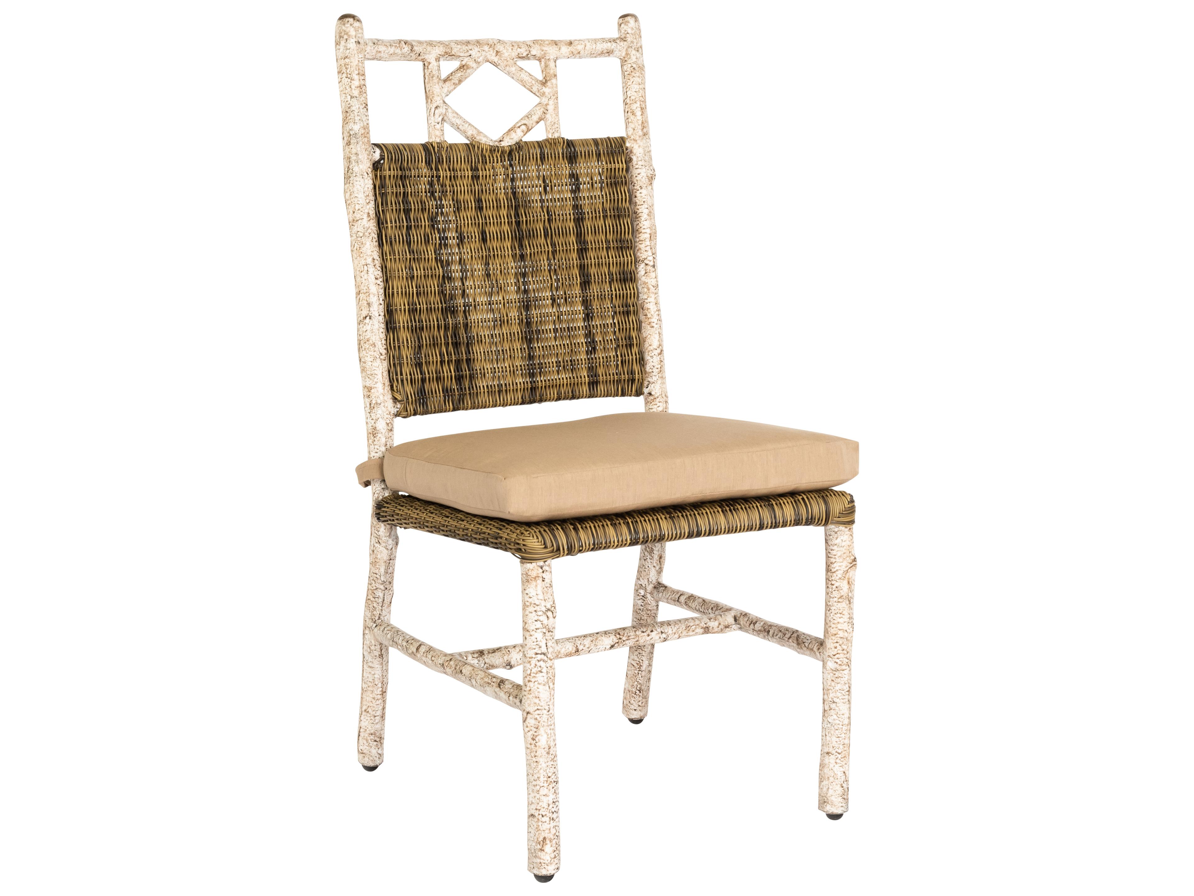 Woodard River Run Dining Side Chair Seat Replacement Cushions