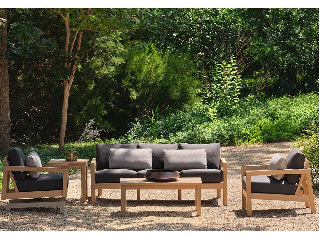 Woodard Sierra Next Teak Patio Lounge Chair