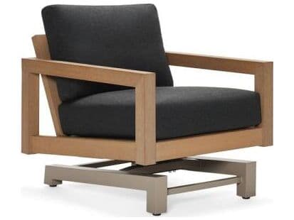 Woodard Sierra Next Teak Spring Outdoor Lounge Chair