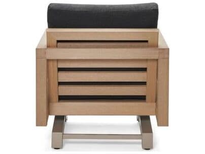 Woodard Sierra Next Teak Spring Outdoor Lounge Chair